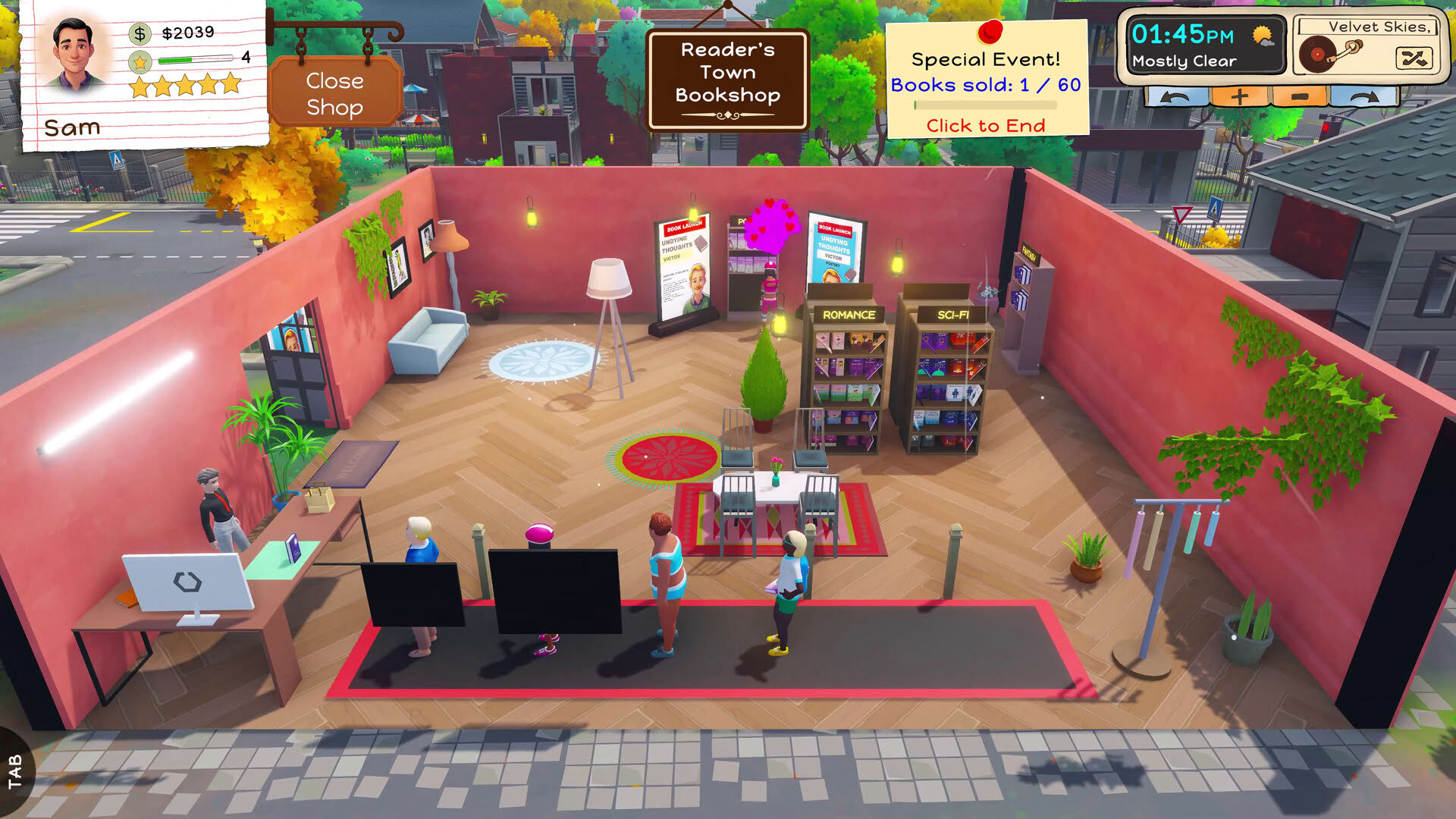 Screenshot for My Bookshop Dreams