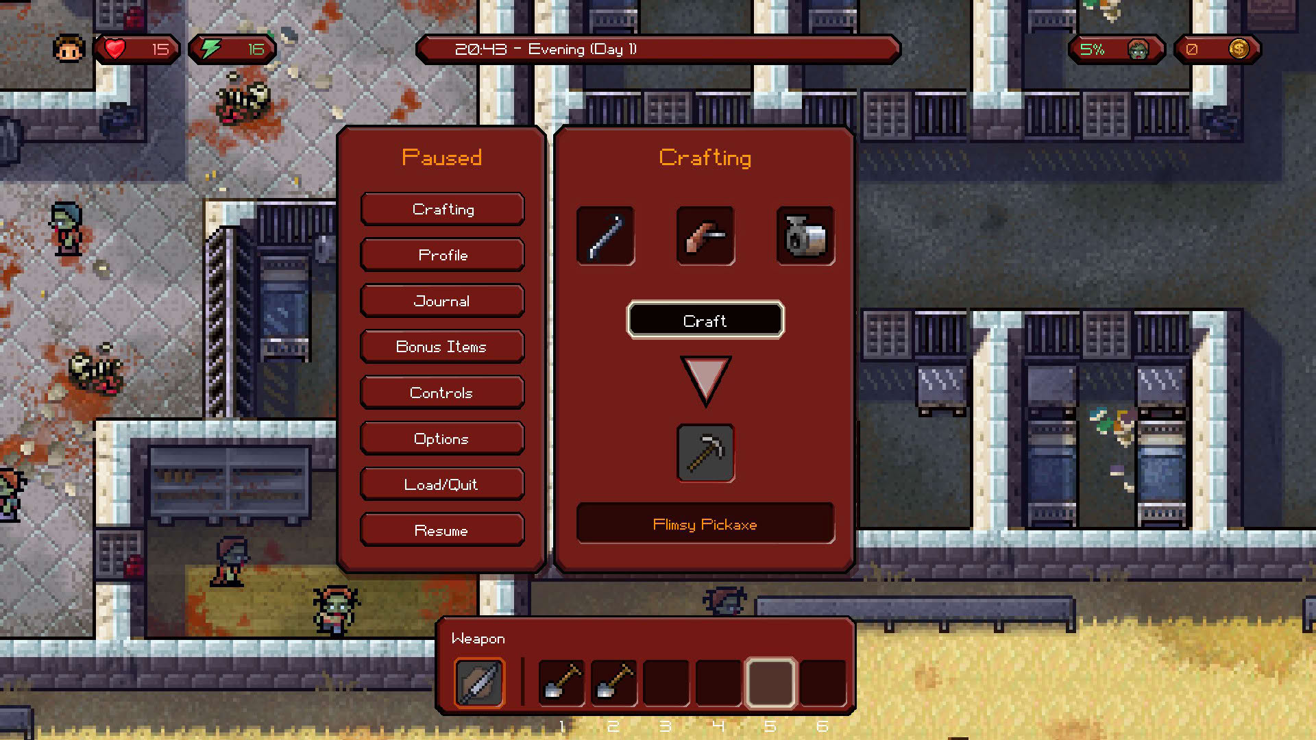 Screenshot for The Escapists: The Walking Dead
