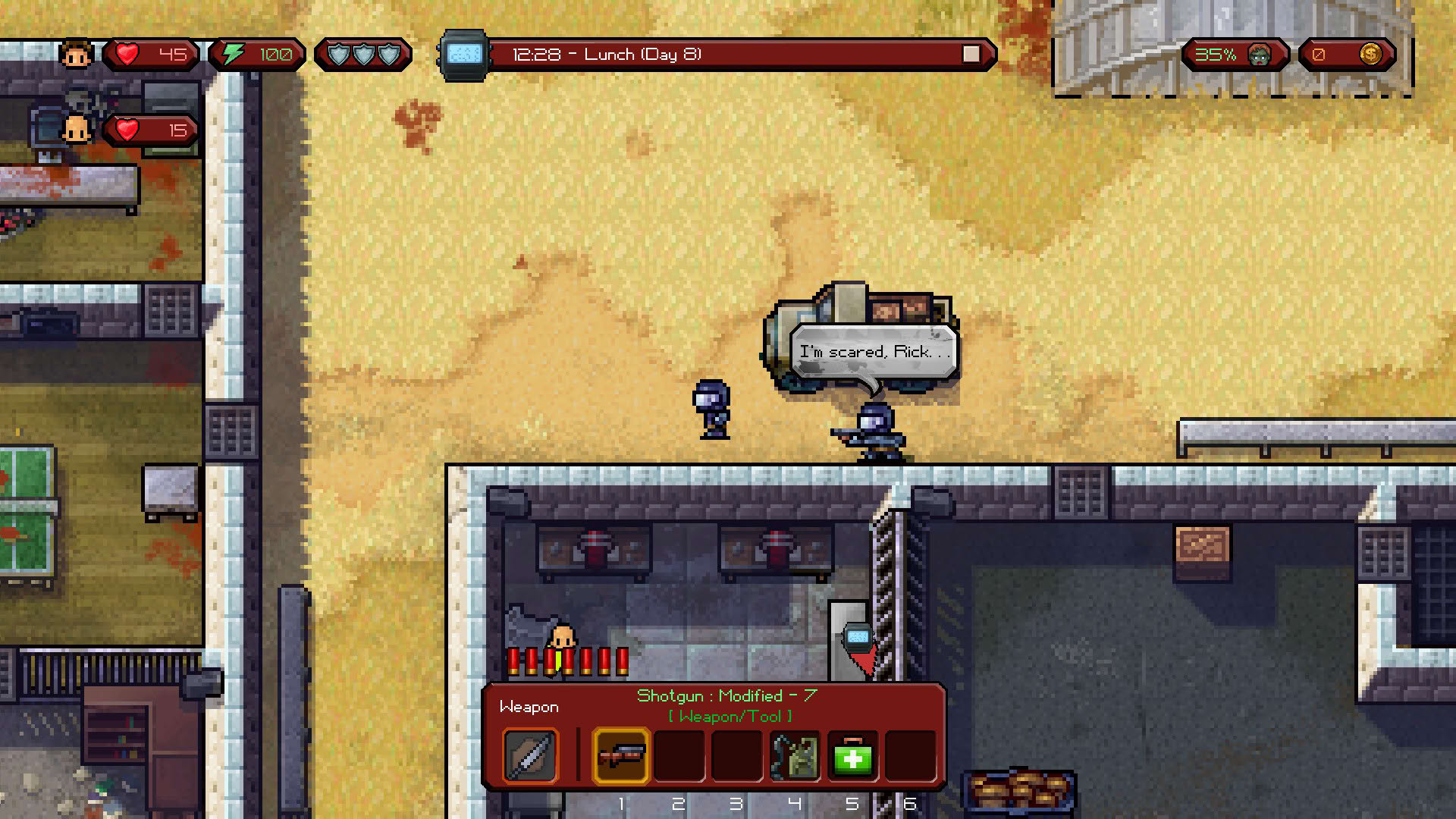 Screenshot for The Escapists: The Walking Dead