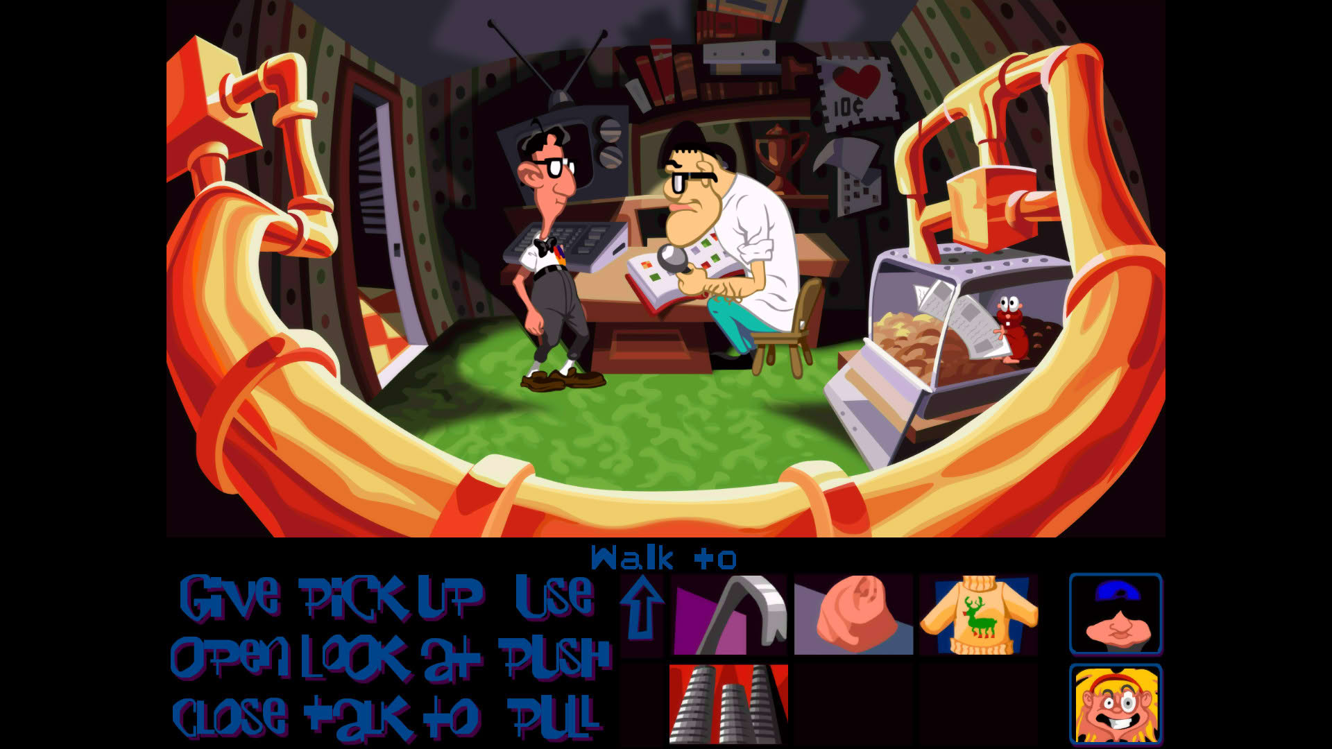 Screenshot for Day of the Tentacle Remastered