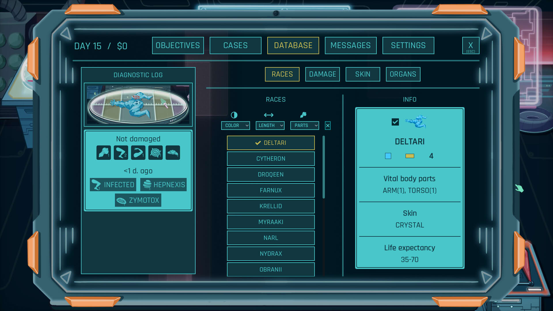 Screenshot for Alien Morgue
