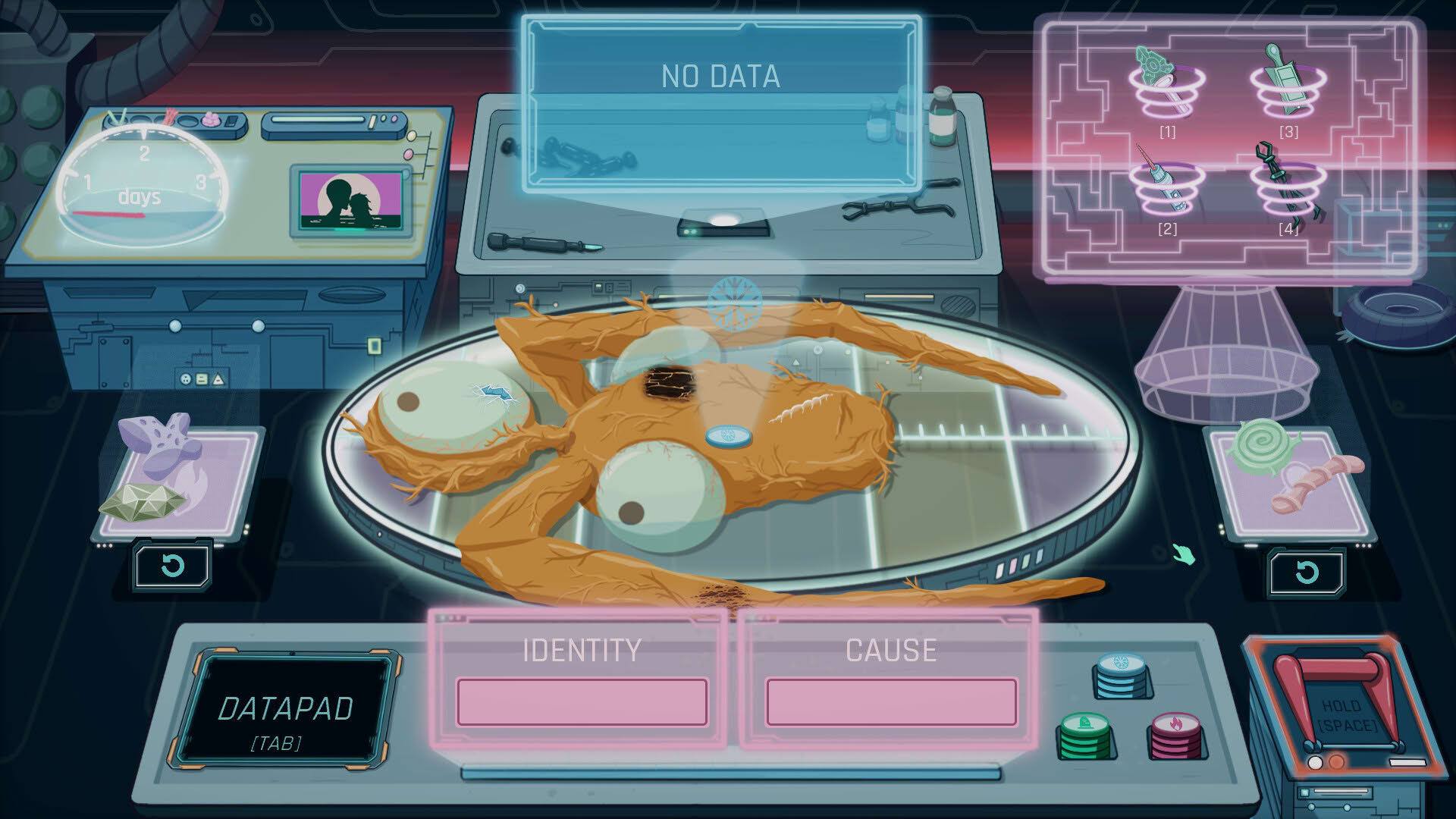Screenshot for Alien Morgue
