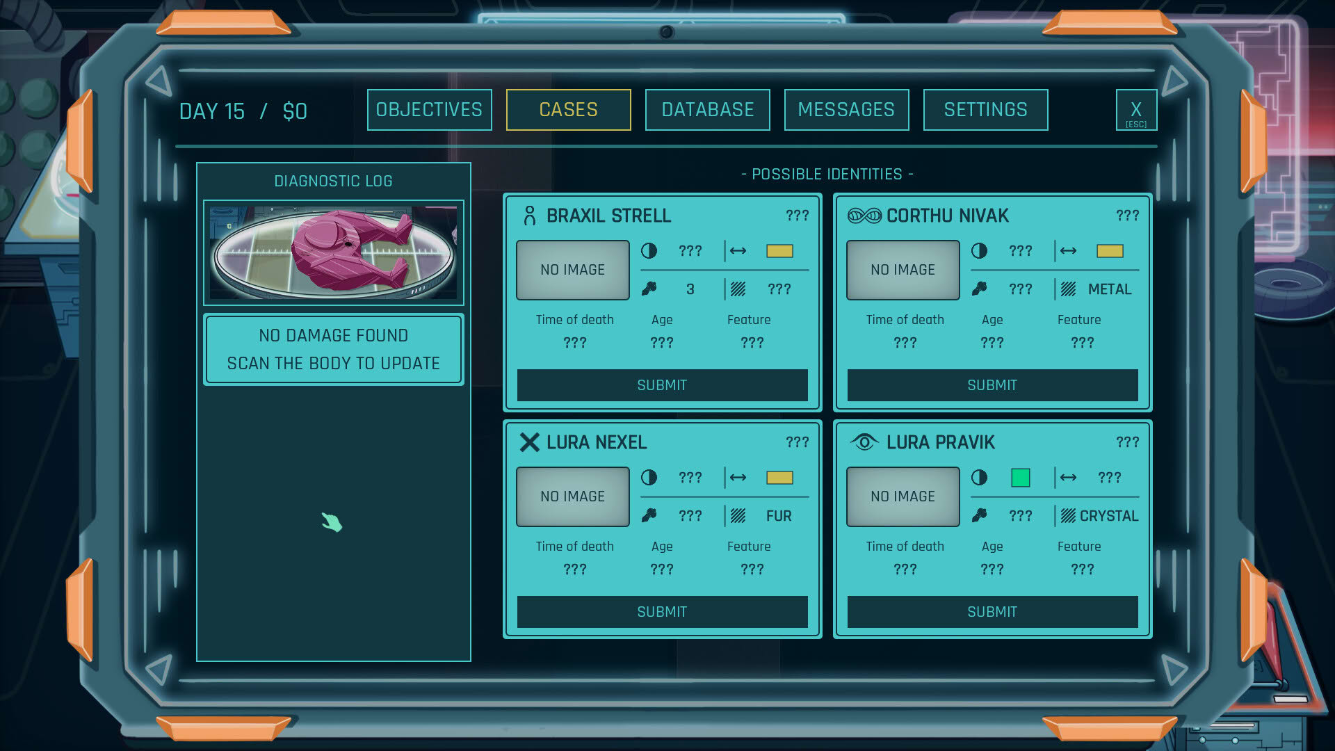 Screenshot for Alien Morgue