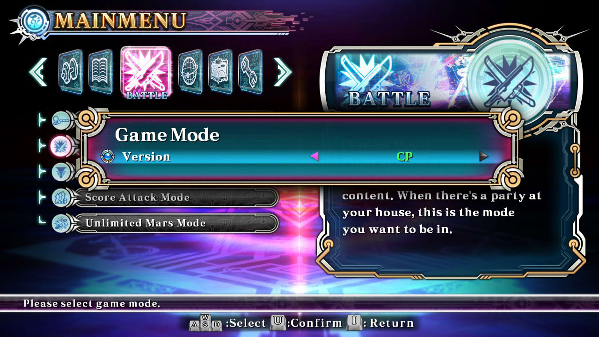 Screenshot for BlazBlue: Chrono Phantasma