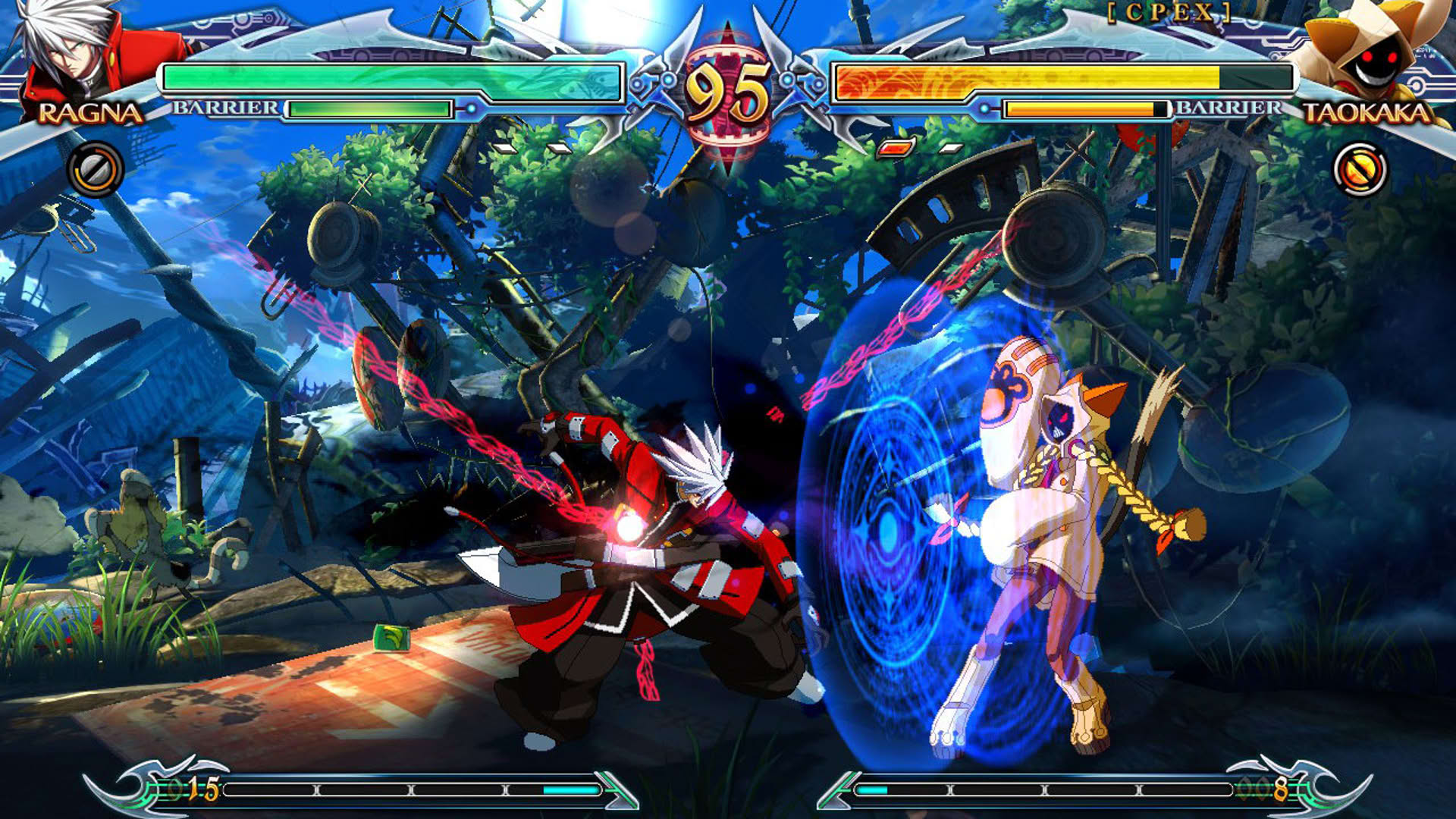 Screenshot for BlazBlue: Chrono Phantasma