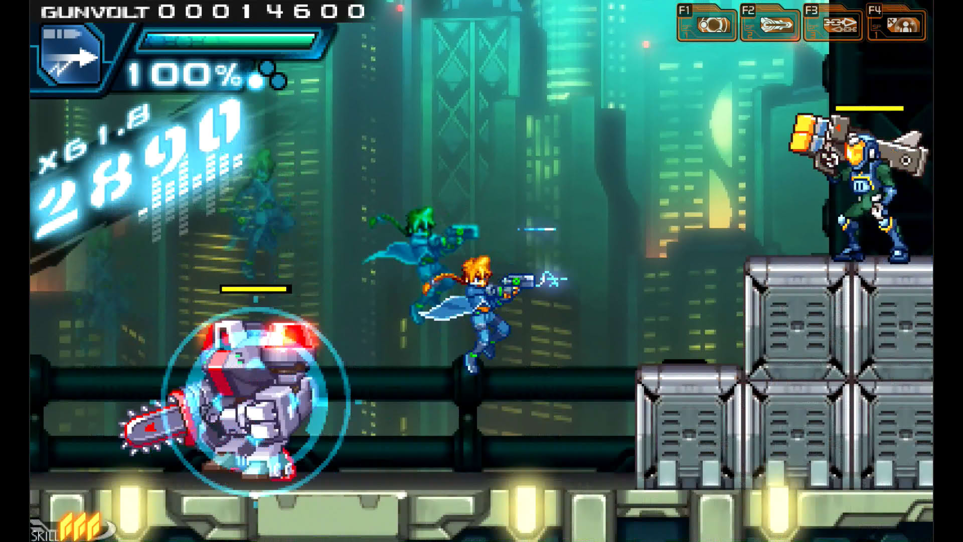 Screenshot for Azure Striker Gunvolt