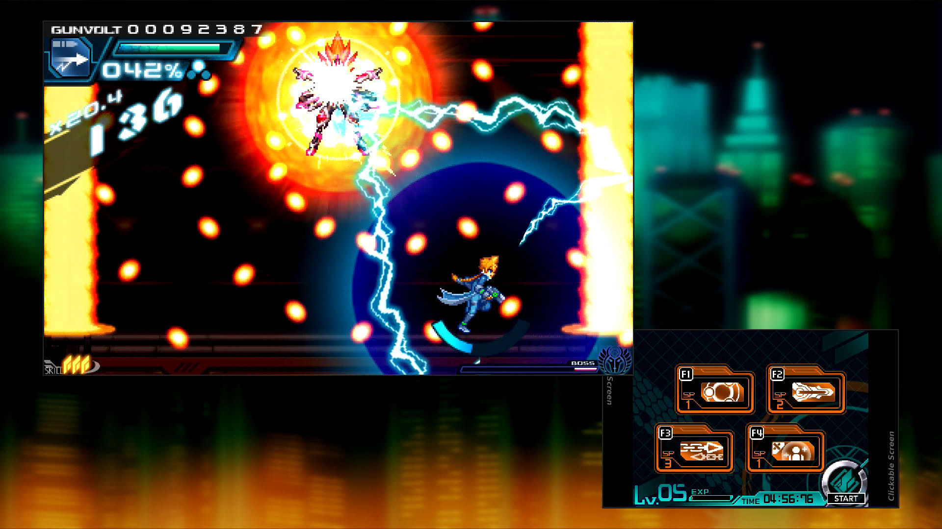 Screenshot for Azure Striker Gunvolt