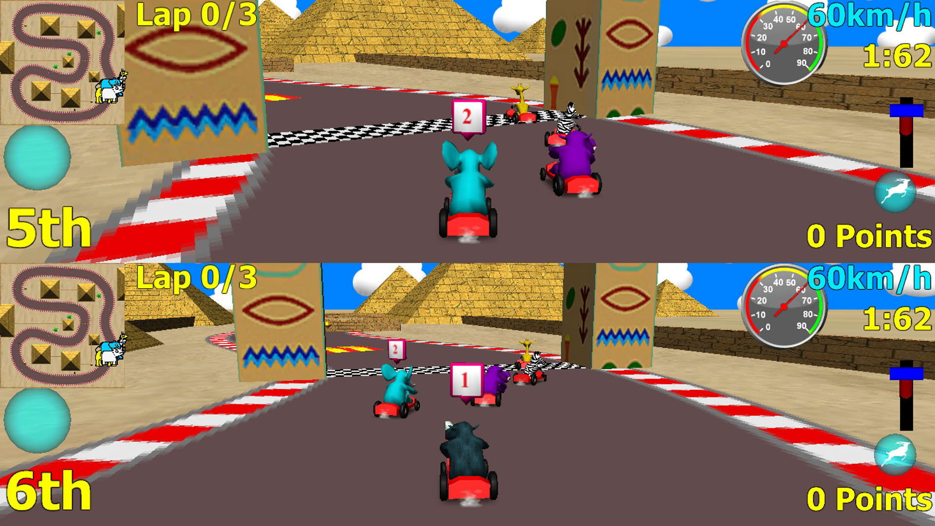 Screenshot for Wild Animal Racing