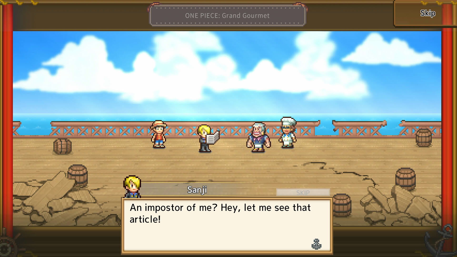 Screenshot for One Piece: Grand Gourmet