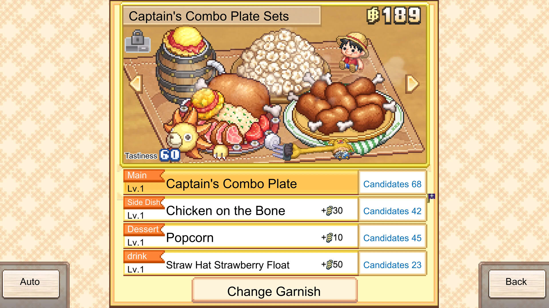 Screenshot for One Piece: Grand Gourmet