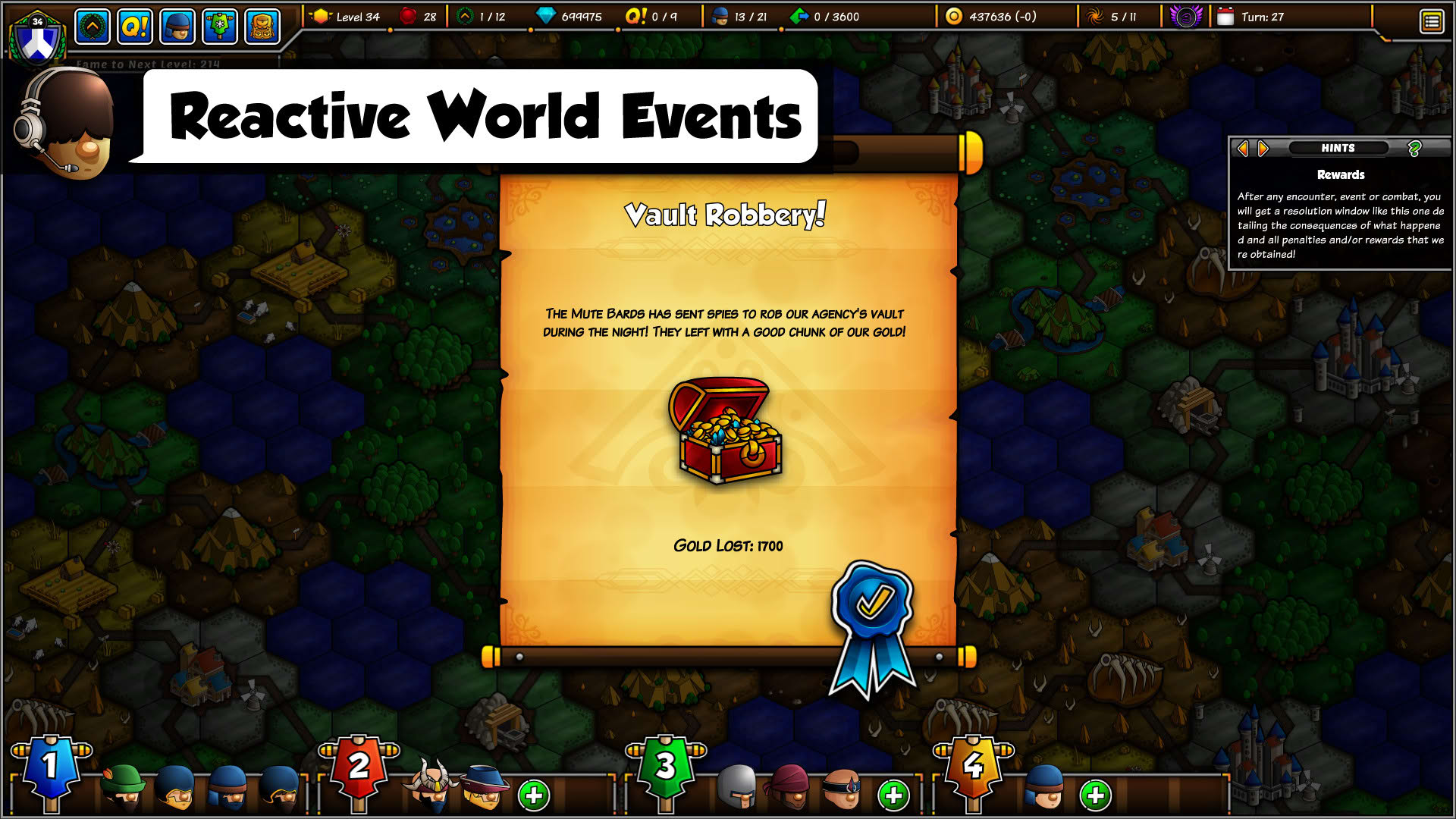 Screenshot for Epic Manager - Create Your Own Adventuring Agency