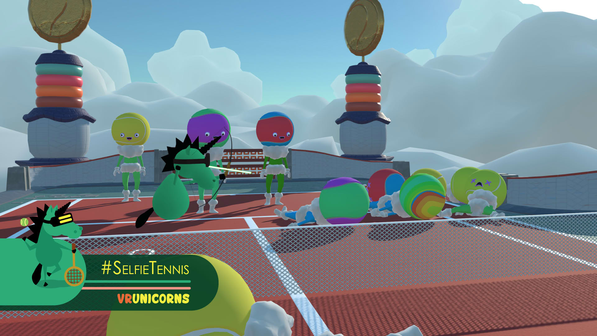 Screenshot for #SelfieTennis