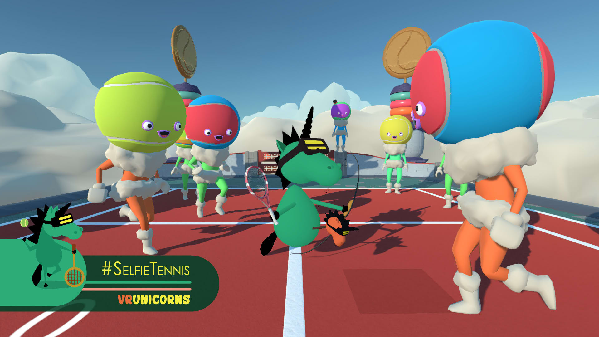 Screenshot for #SelfieTennis