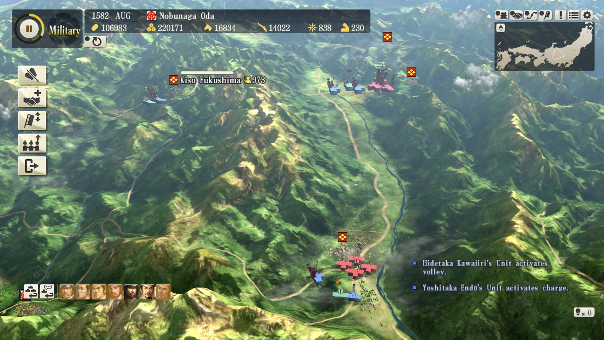 Screenshot for Nobunaga's Ambition: Sphere of Influence