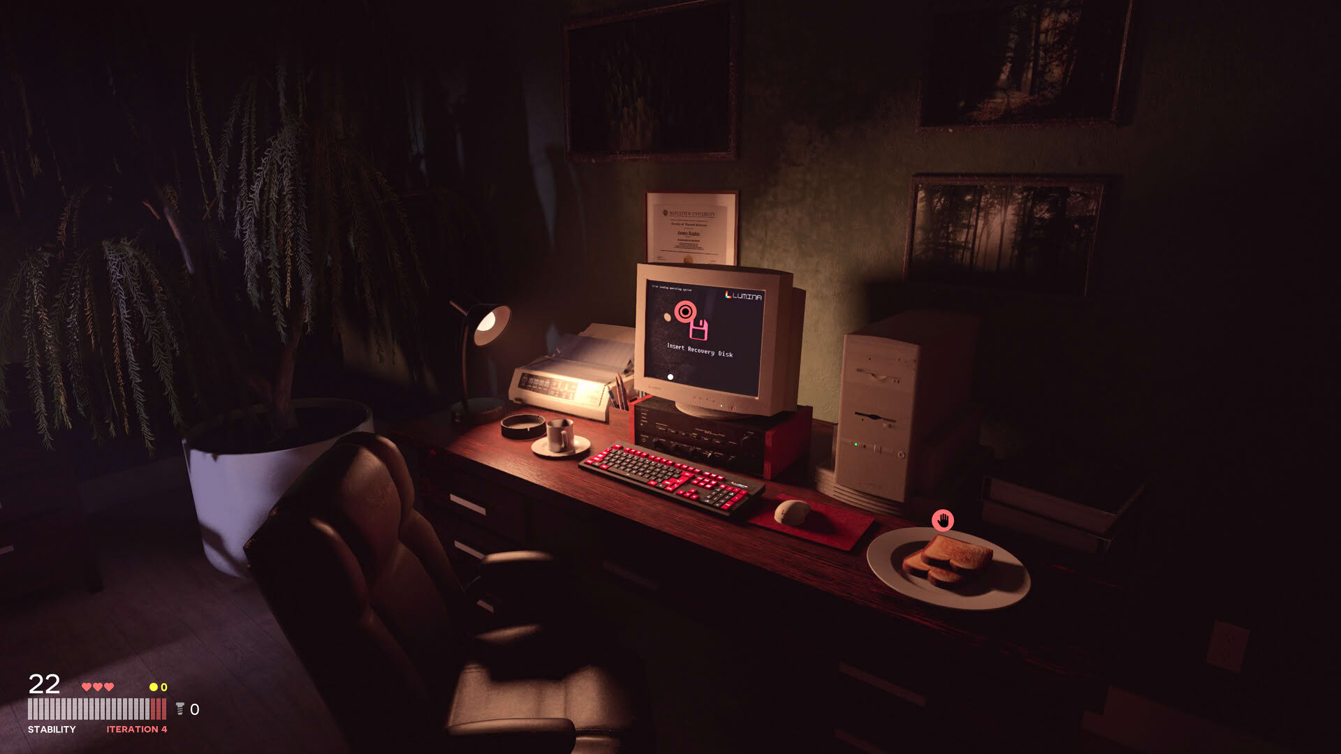 Screenshot for Incoherence: Dark Rooms