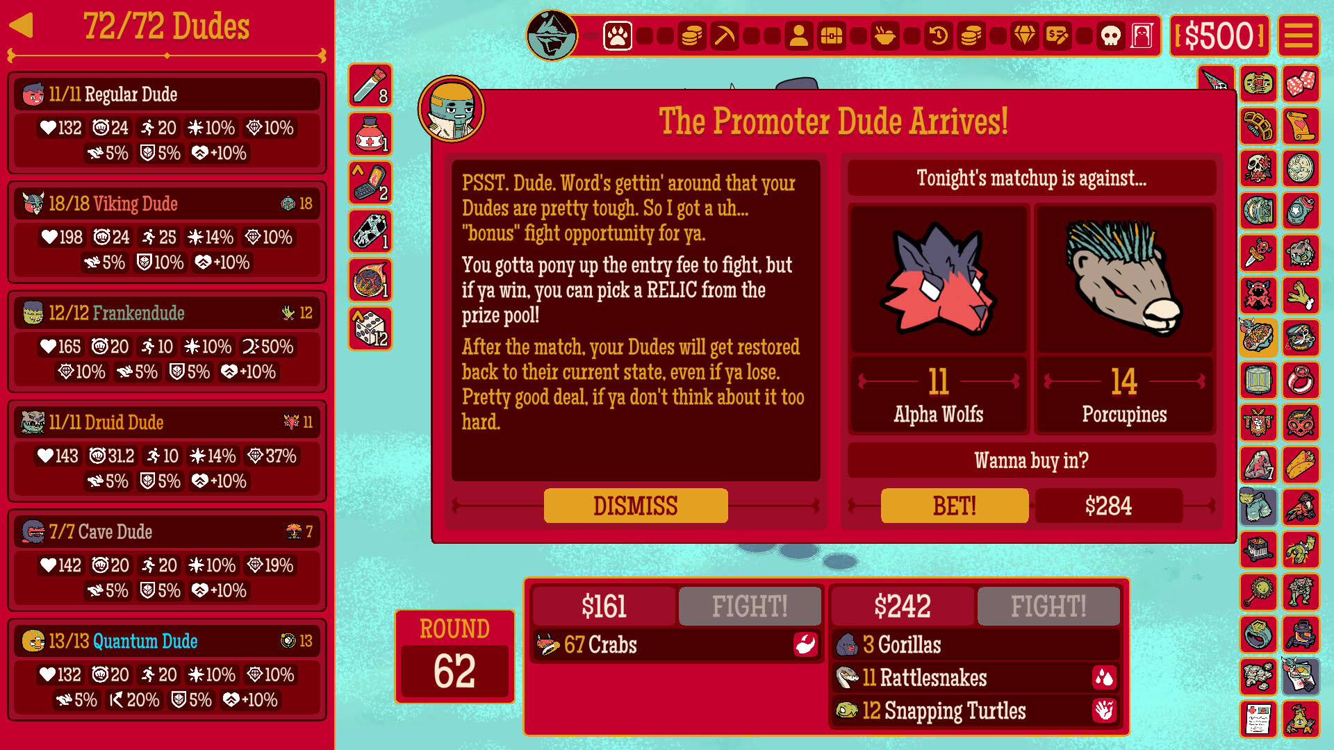 Screenshot for How Many Dudes?