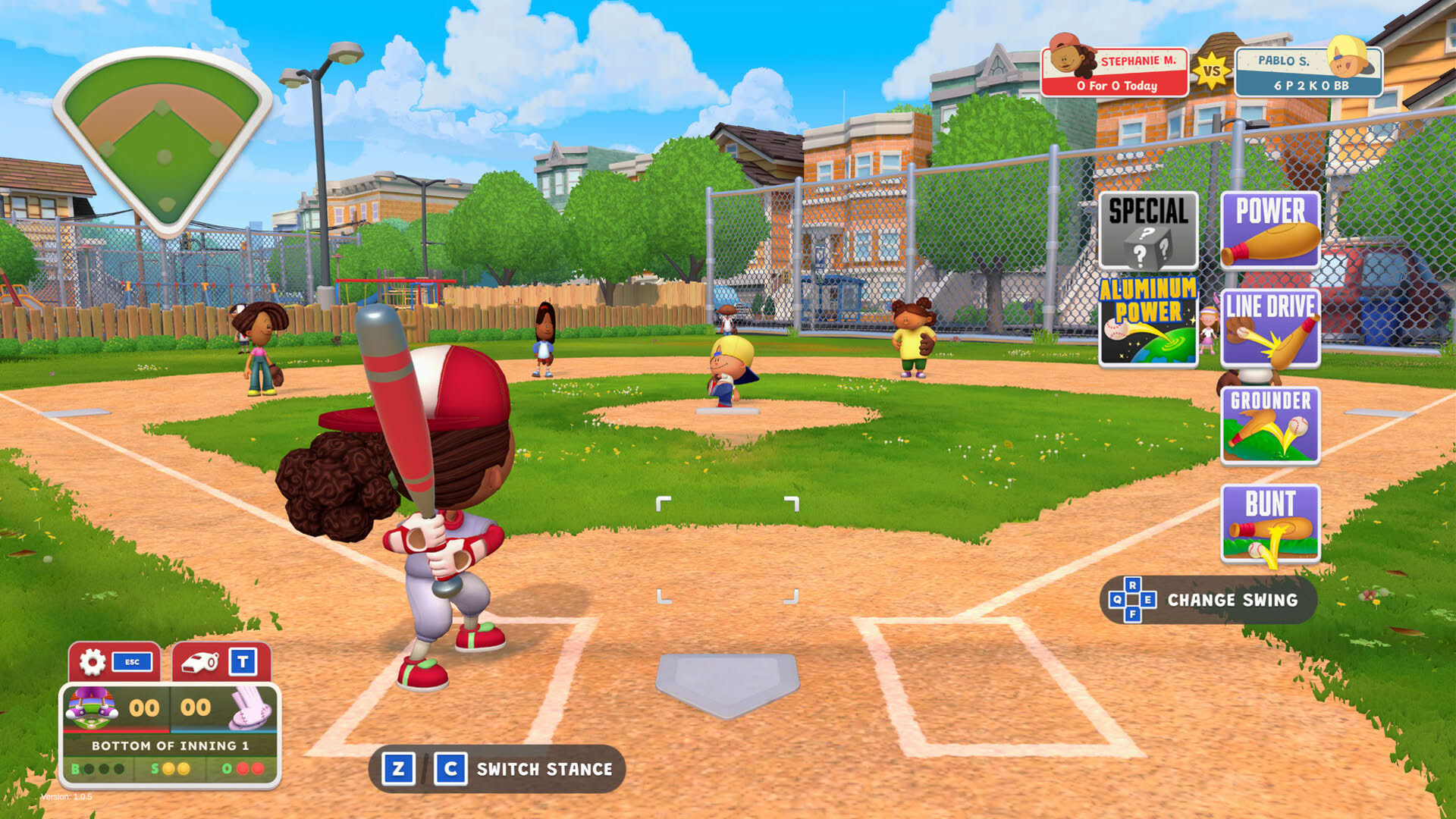 Screenshot for Backyard Baseball