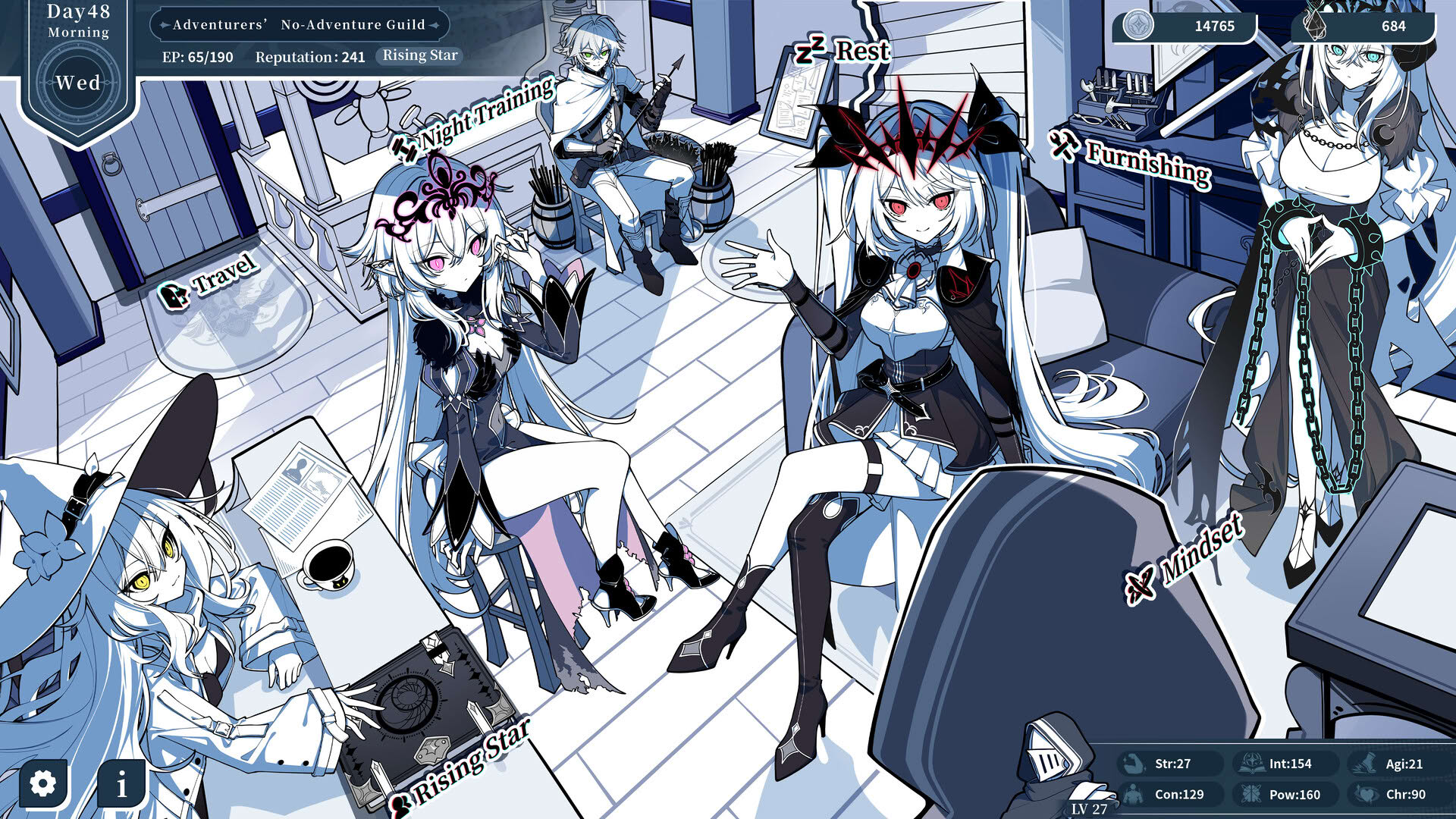 Screenshot for The Noexistencen of Morphean Paradox: The Forest of Silver Shallots