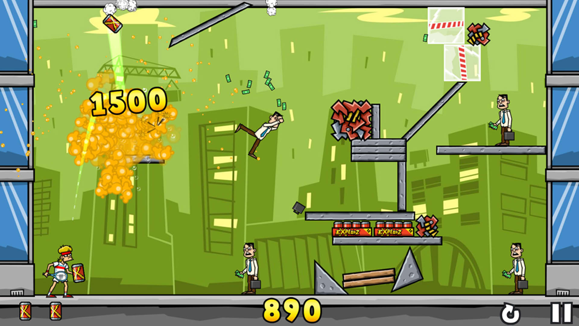 Screenshot for Tennis in the Face