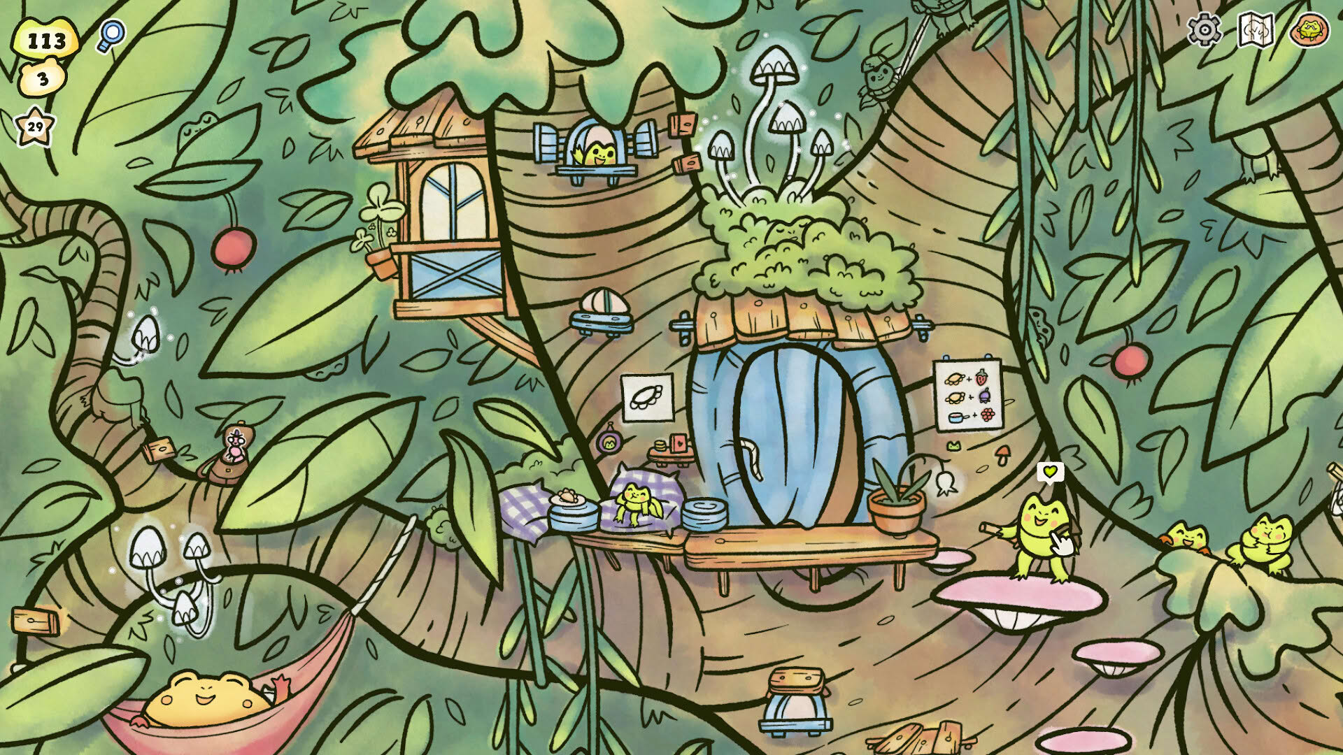 Screenshot for Find My Frogs: Branches