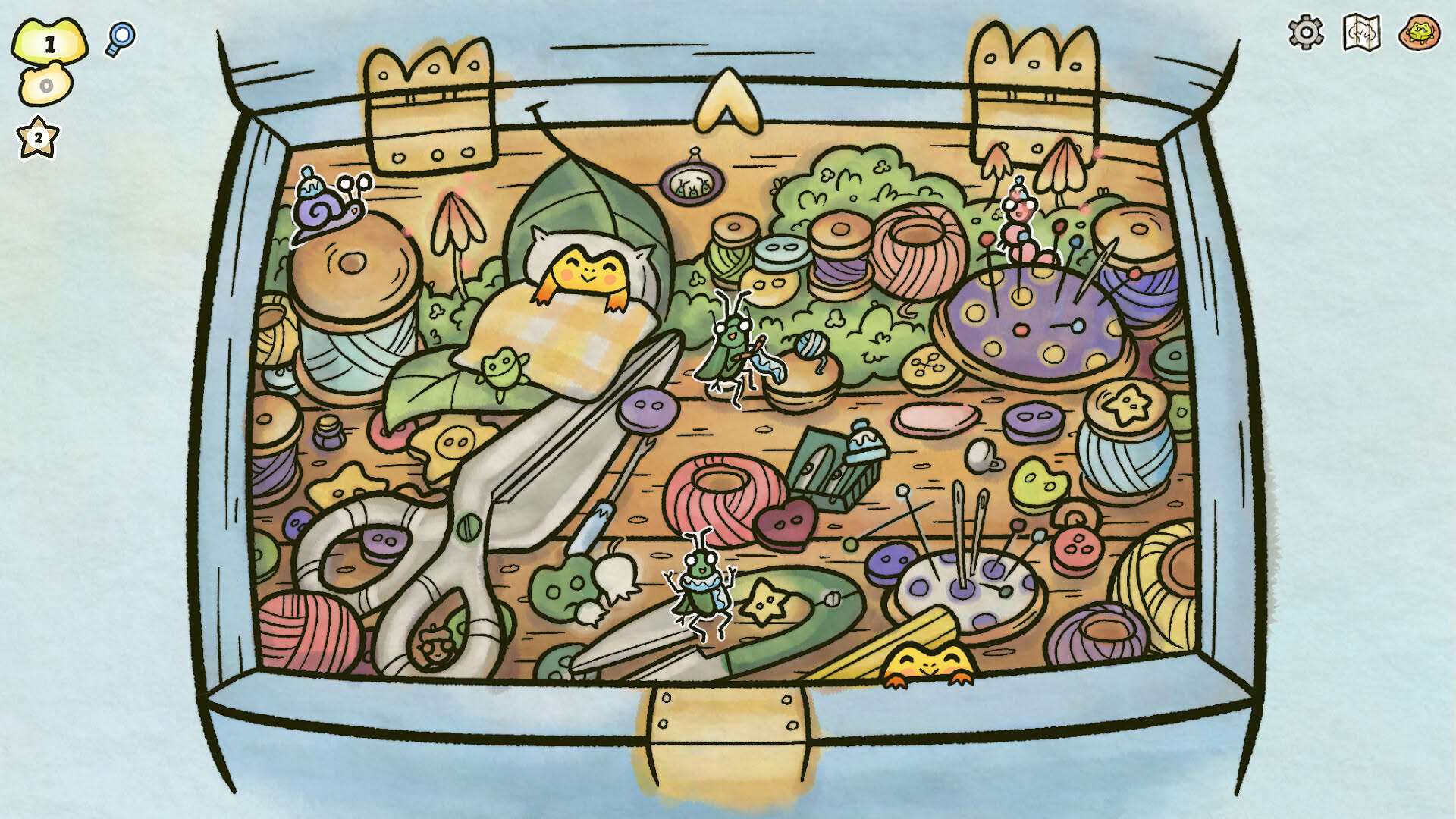 Screenshot for Find My Frogs: Branches