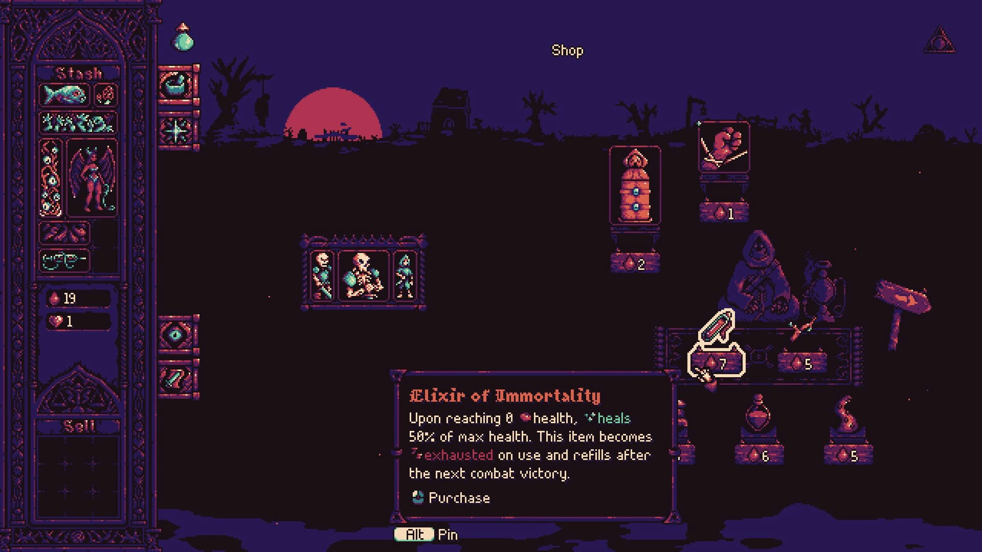 Screenshot for Alchemortis