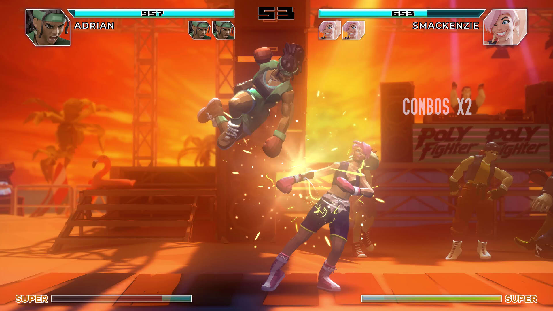 Screenshot for Poly Fighter
