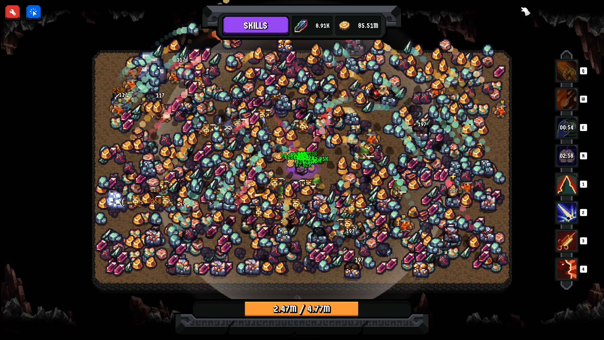 Screenshot for Mining and Dwarves