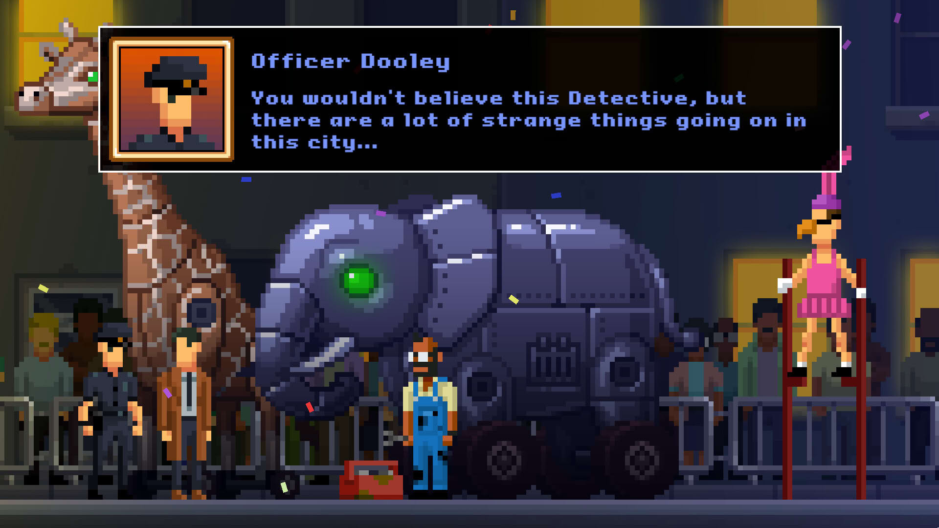 Screenshot for The Darkside Detective: Backside of the Moon