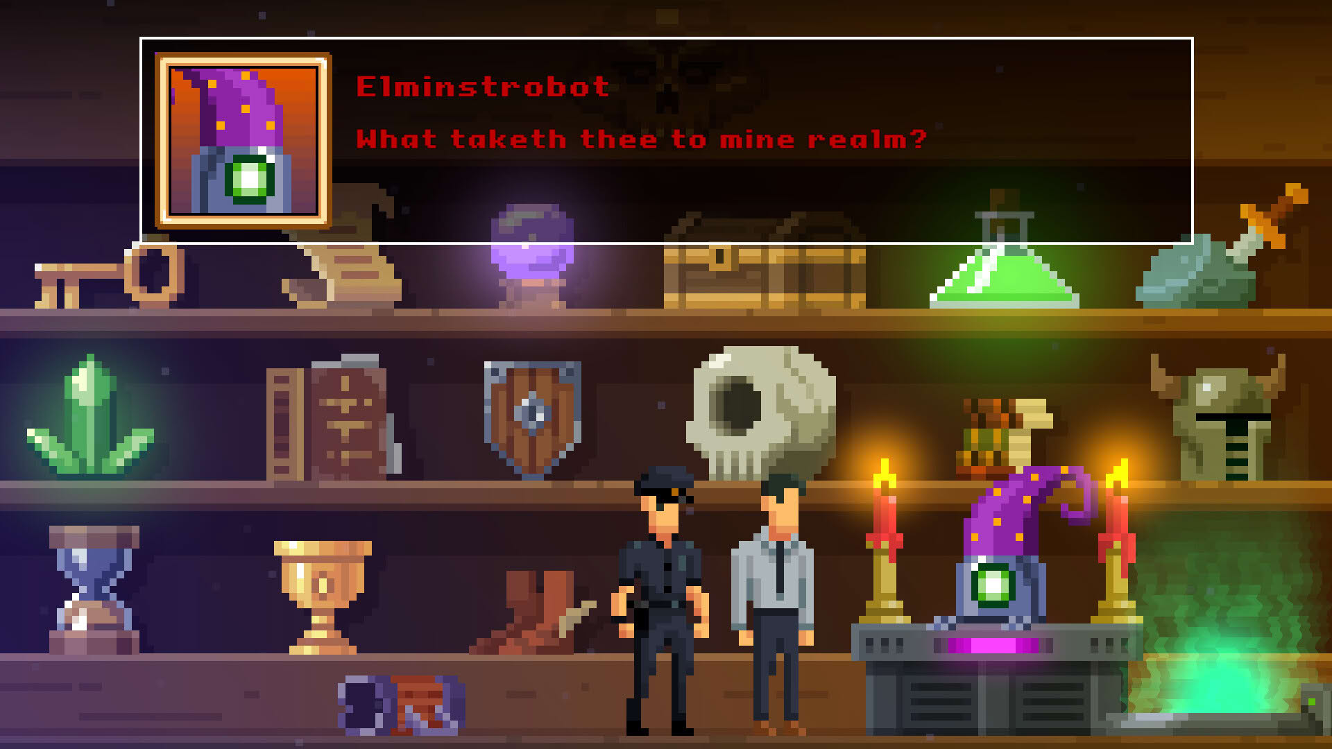 Screenshot for The Darkside Detective: Backside of the Moon