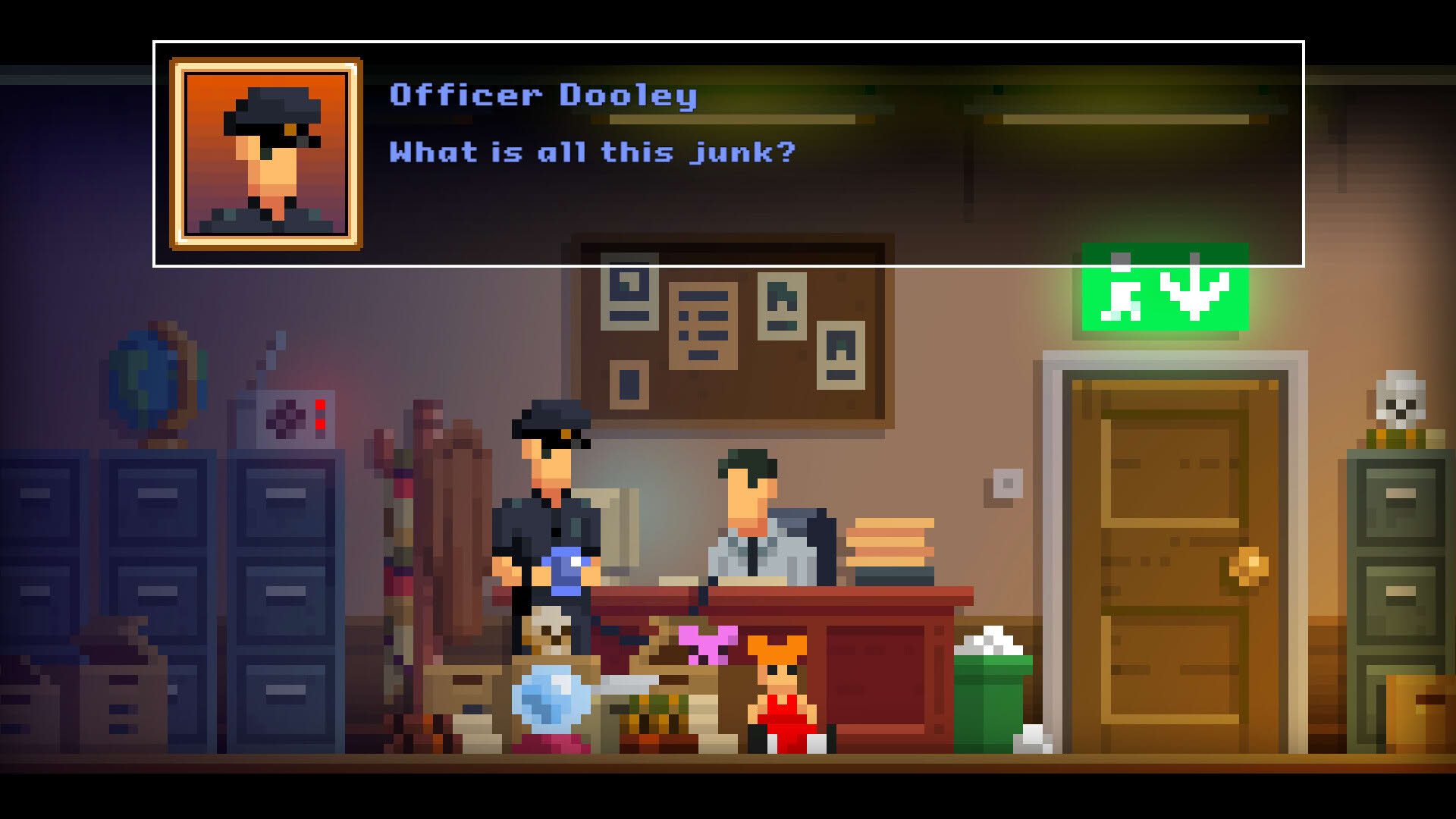 Screenshot for The Darkside Detective: Backside of the Moon