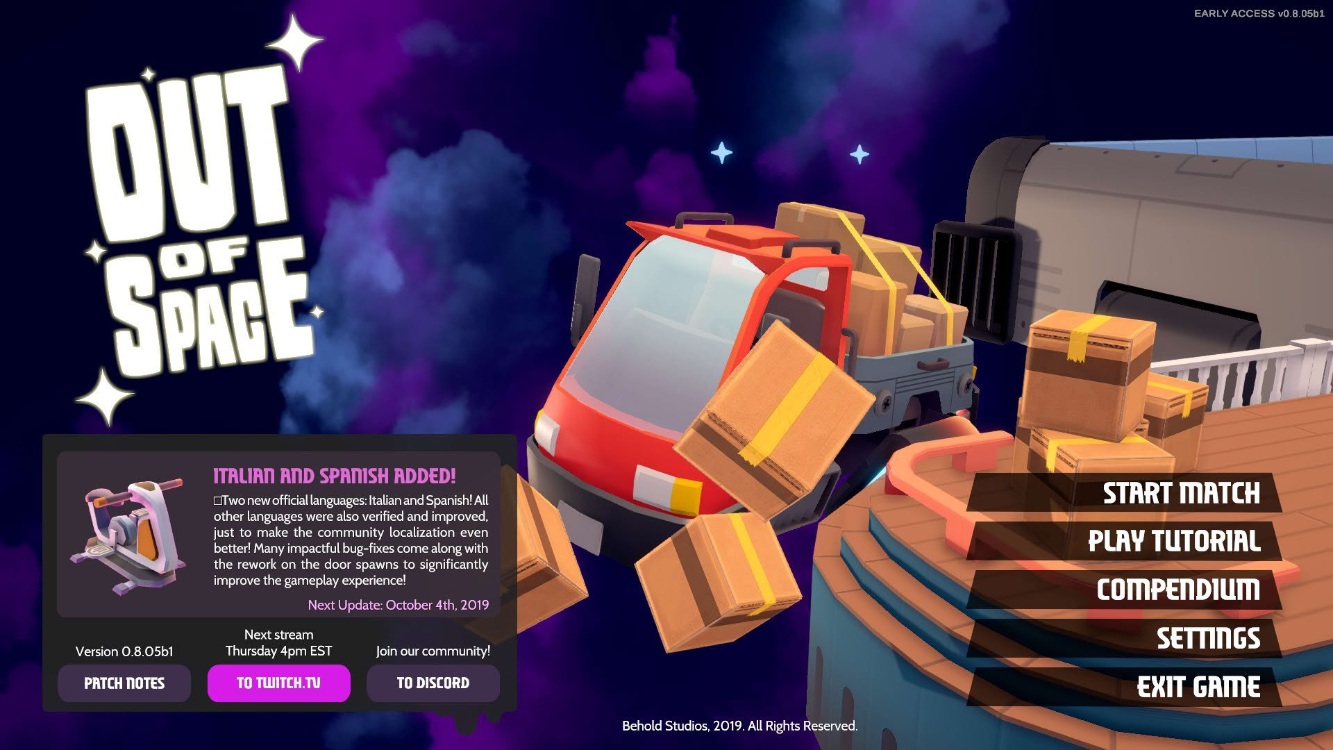 Screenshot for Out of Space