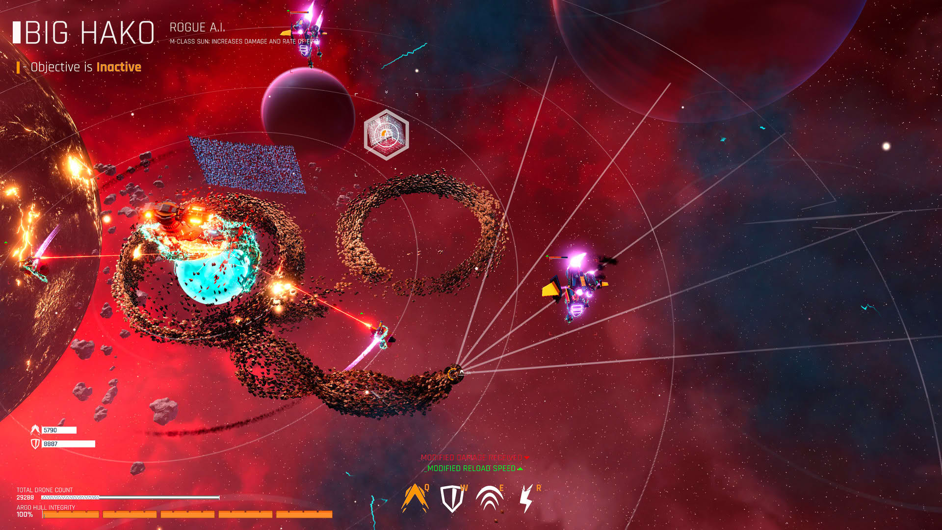 Screenshot for Drone Swarm