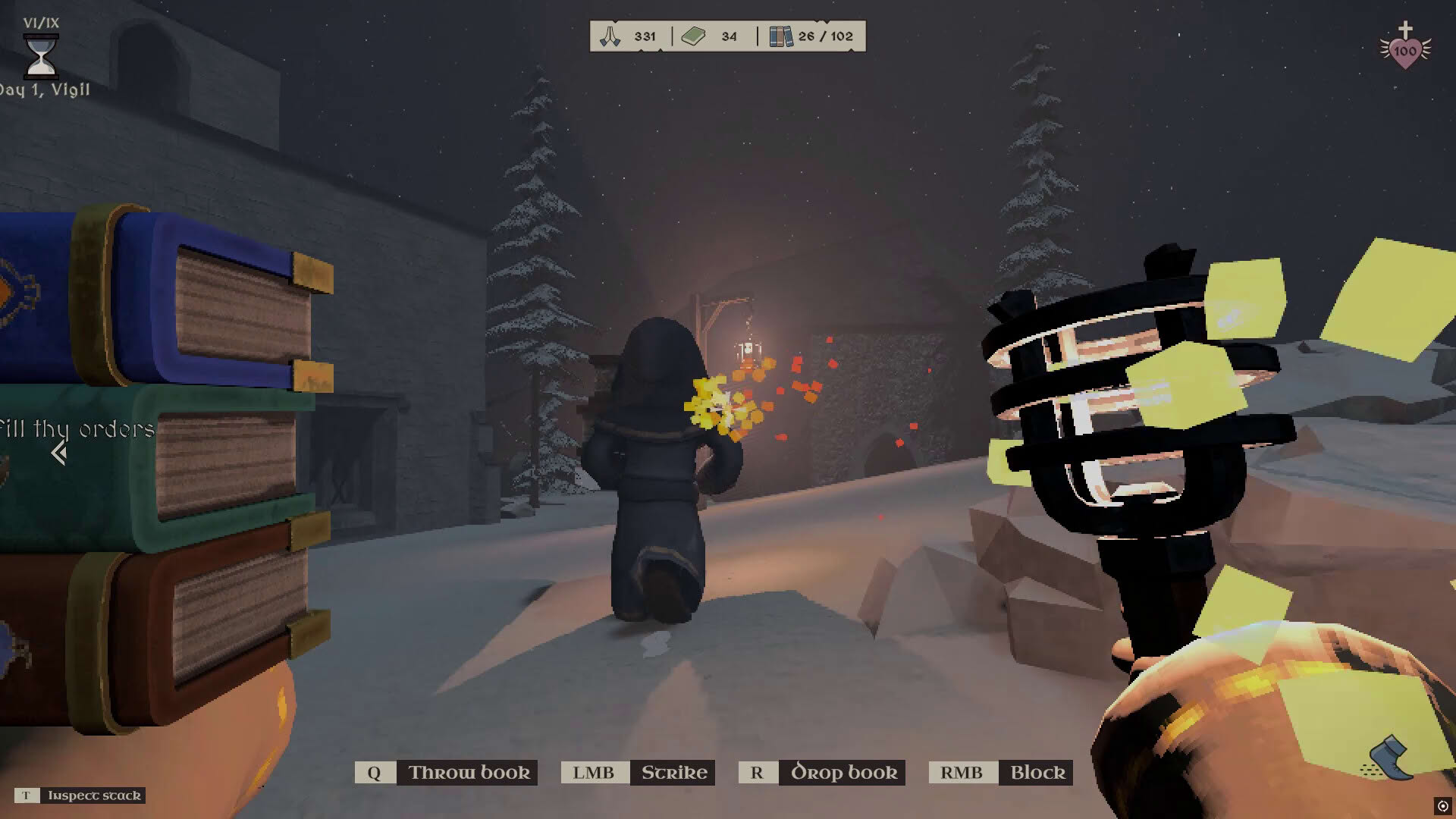 Screenshot for Monk Took Book