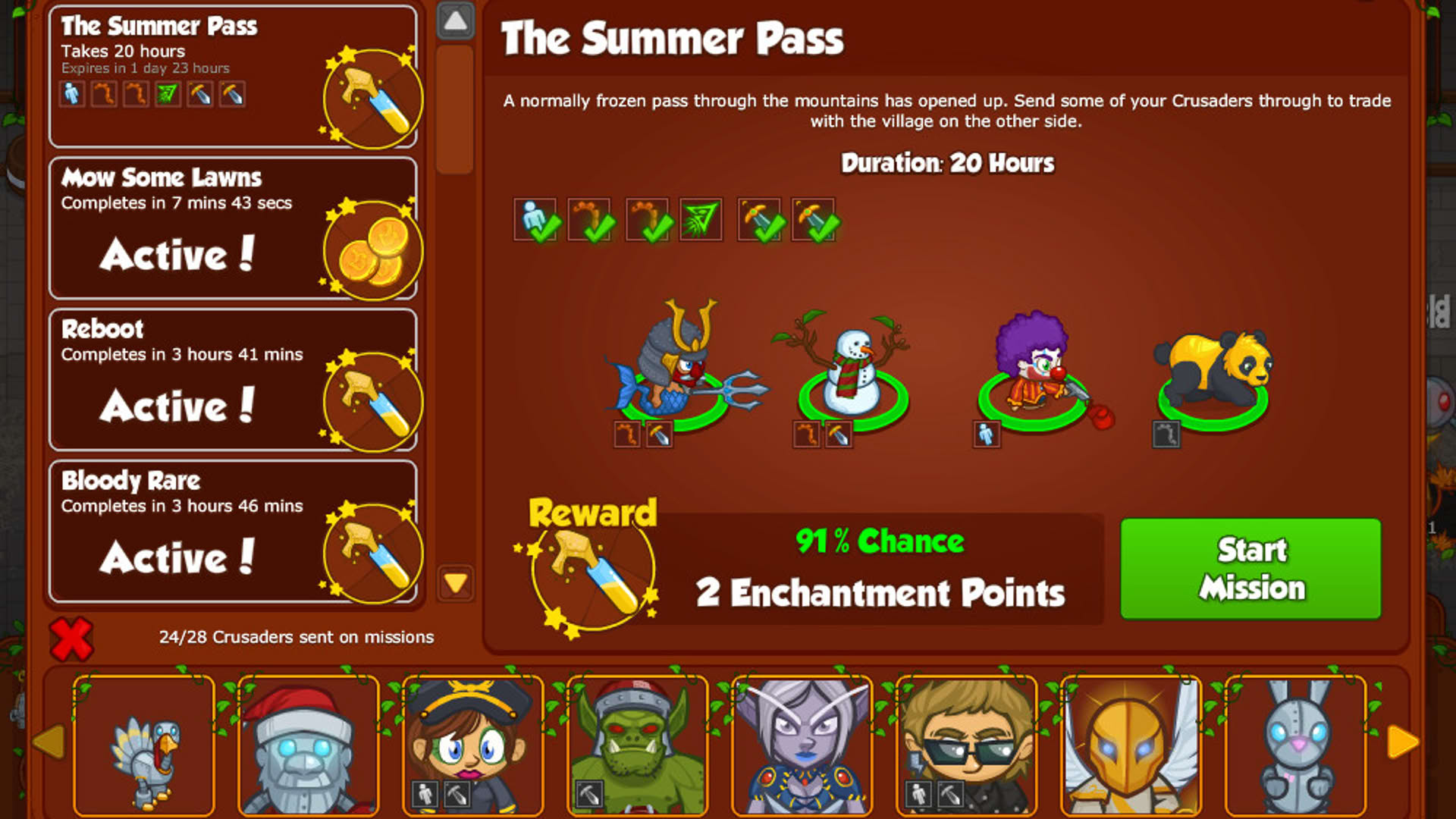 Screenshot for Crusaders of the Lost Idols