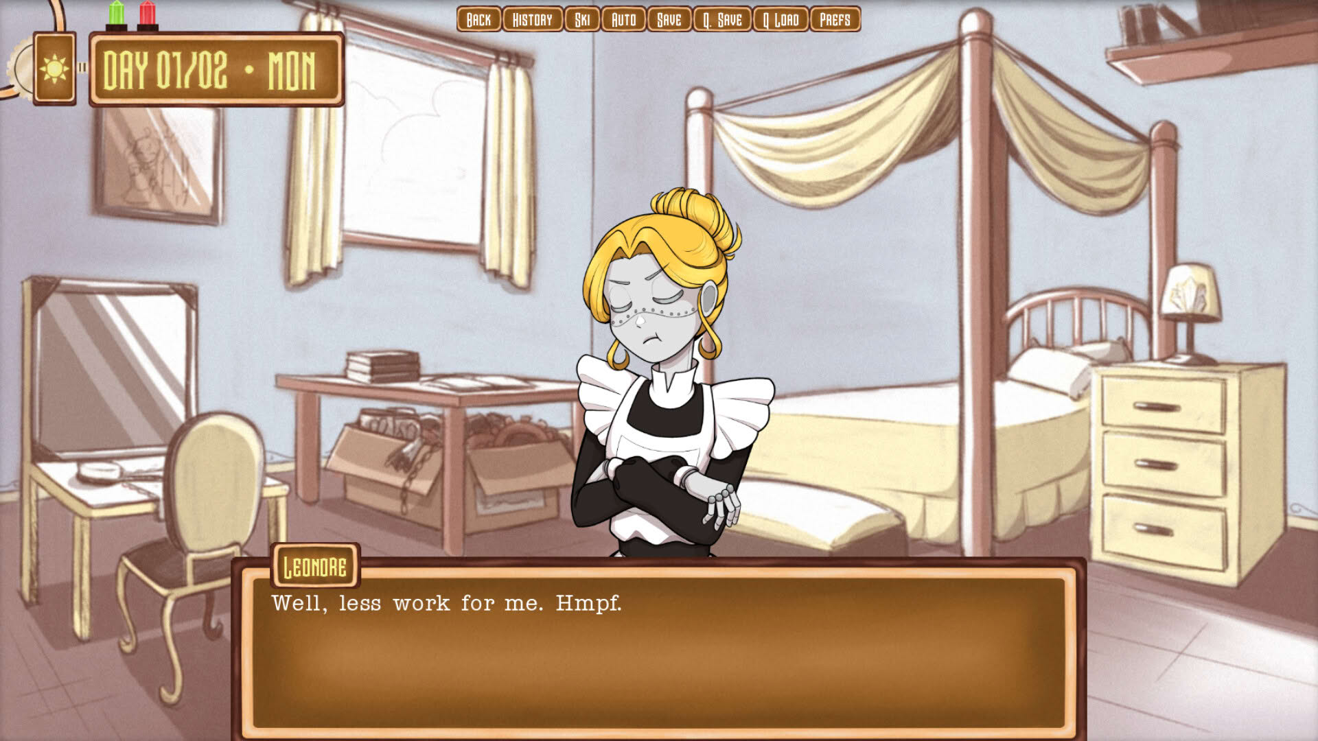 Screenshot for Bellochia: Love Powered by Gears
