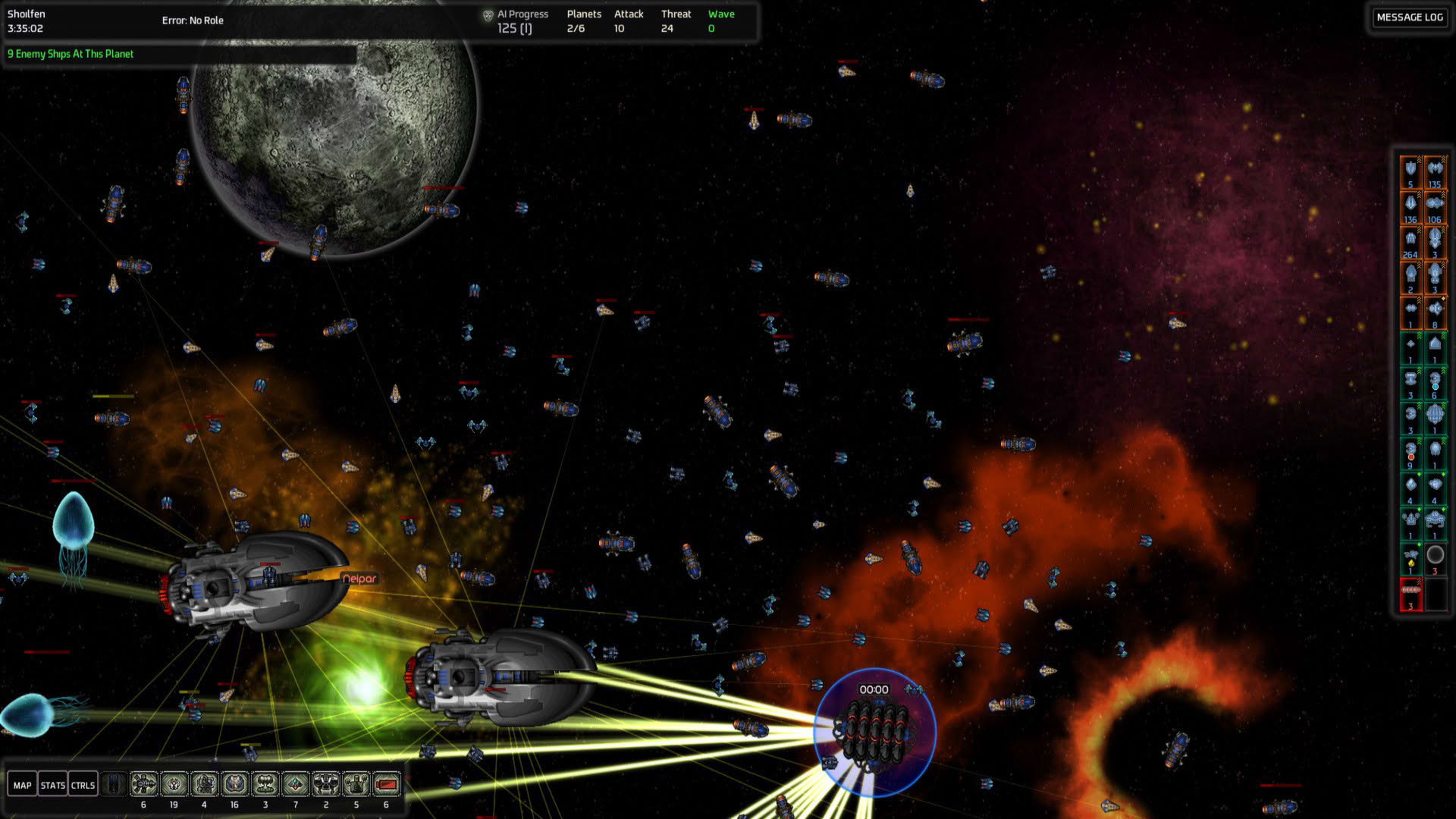 Screenshot for AI War: Fleet Command