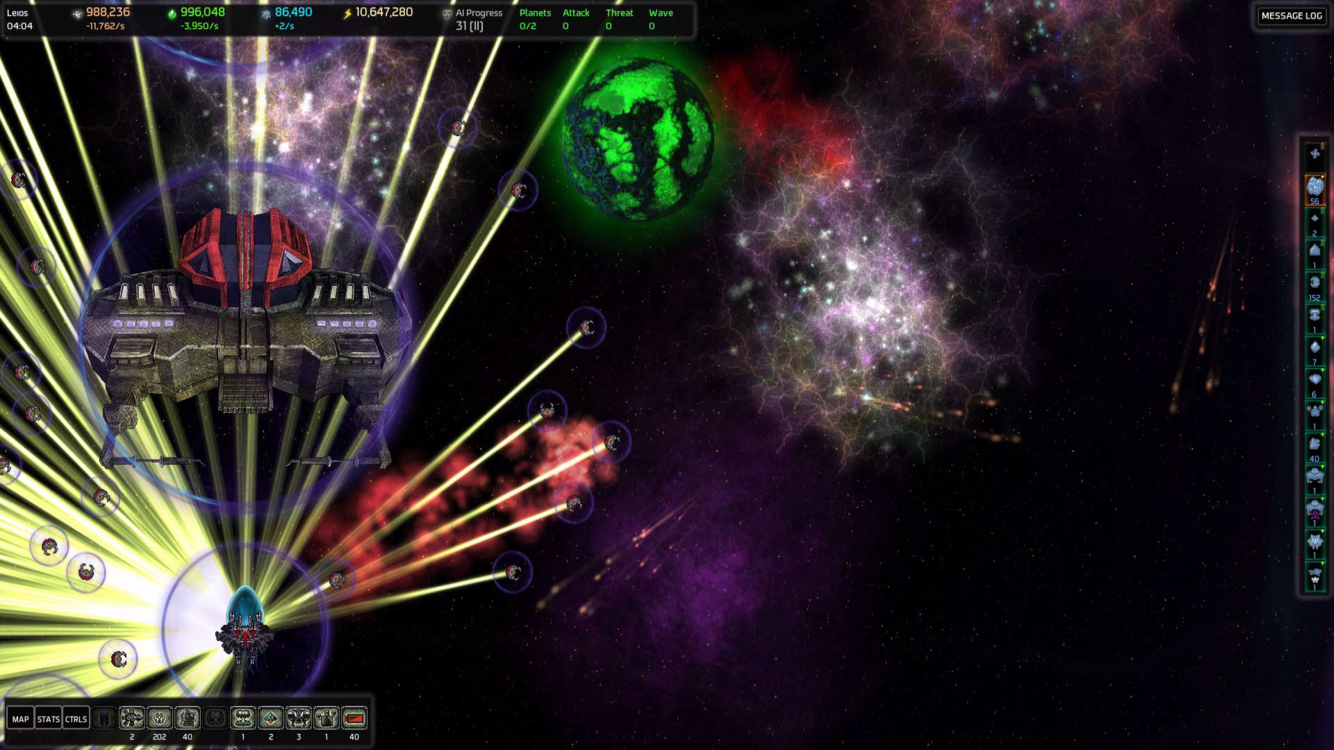 Screenshot for AI War: Fleet Command