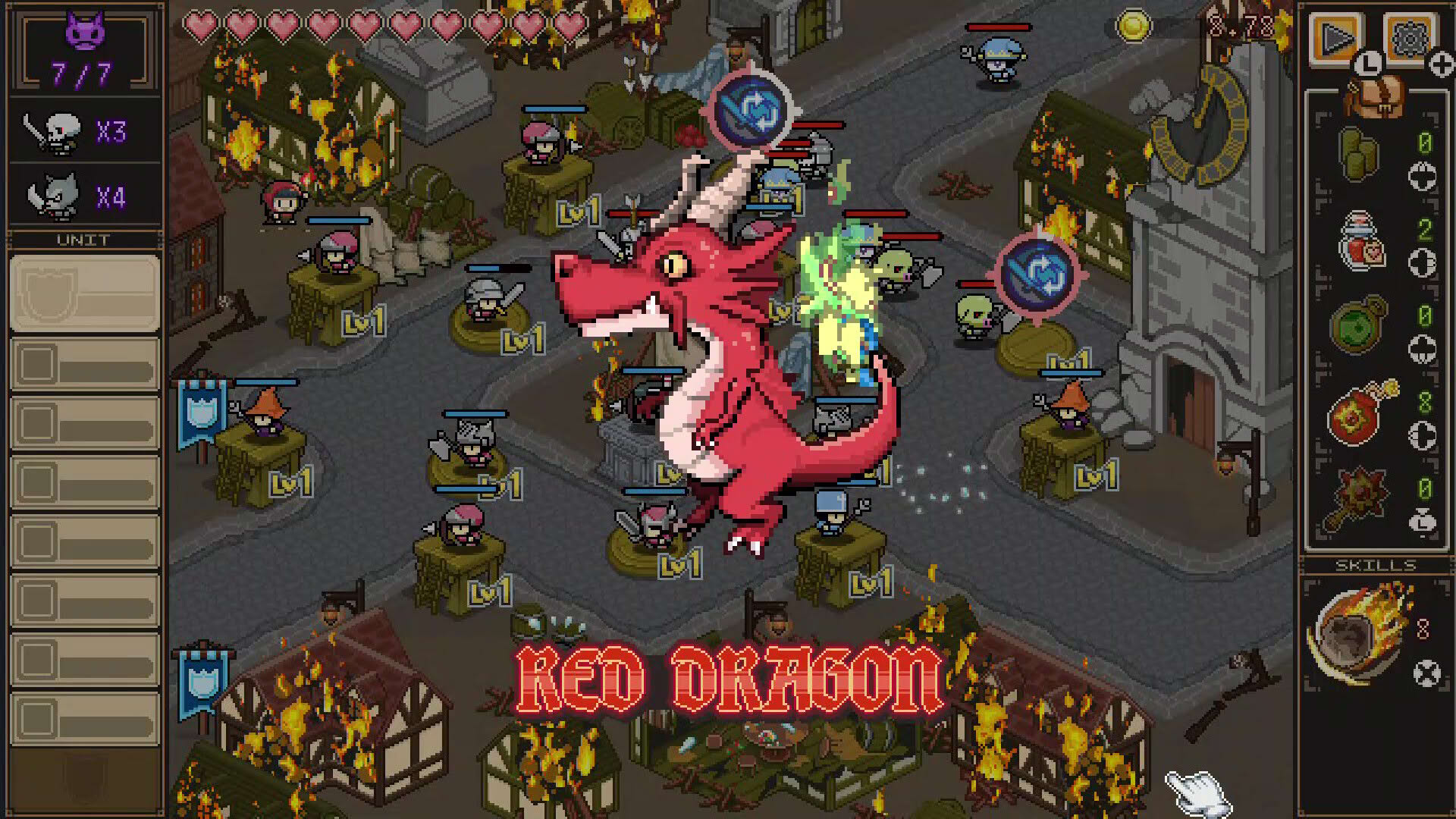 Screenshot for PixelHeroScramble Plus