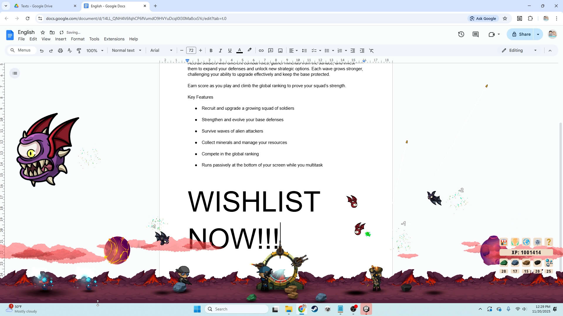 Screenshot for Bottom Squad