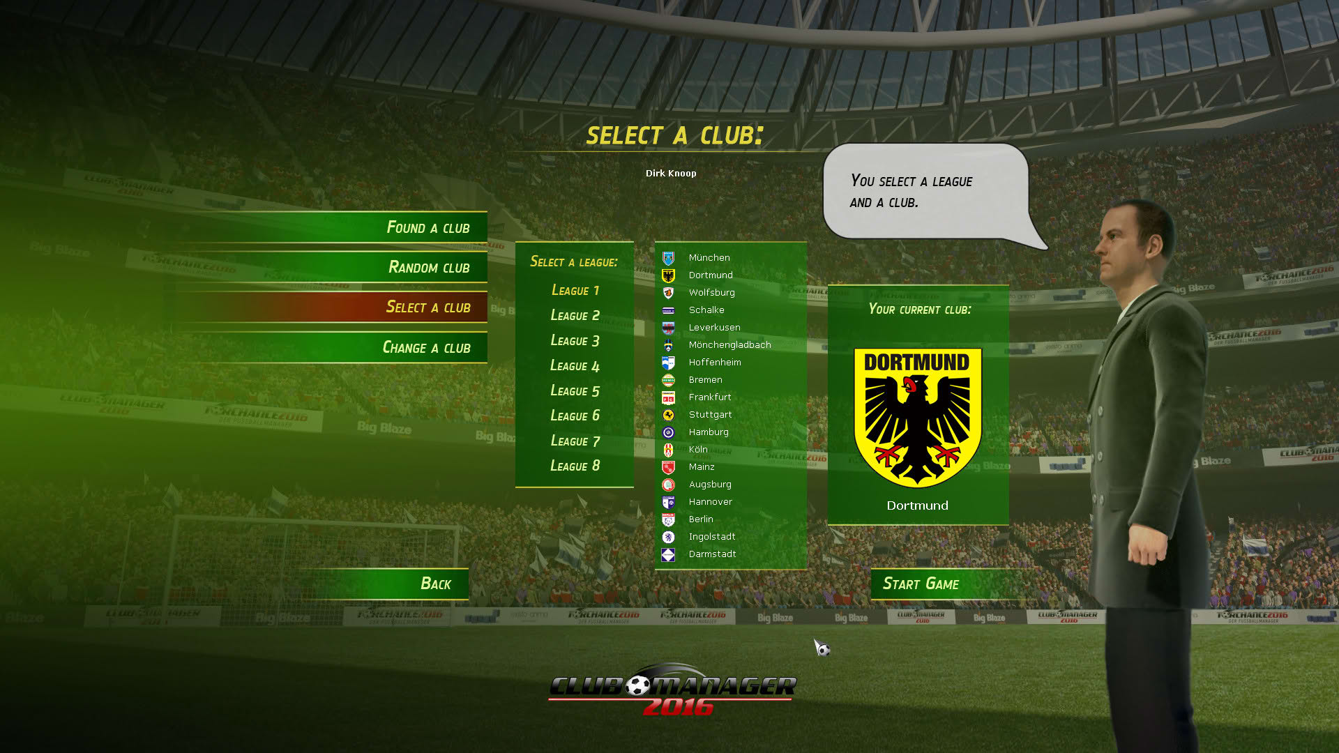 Screenshot for Club Manager 2016