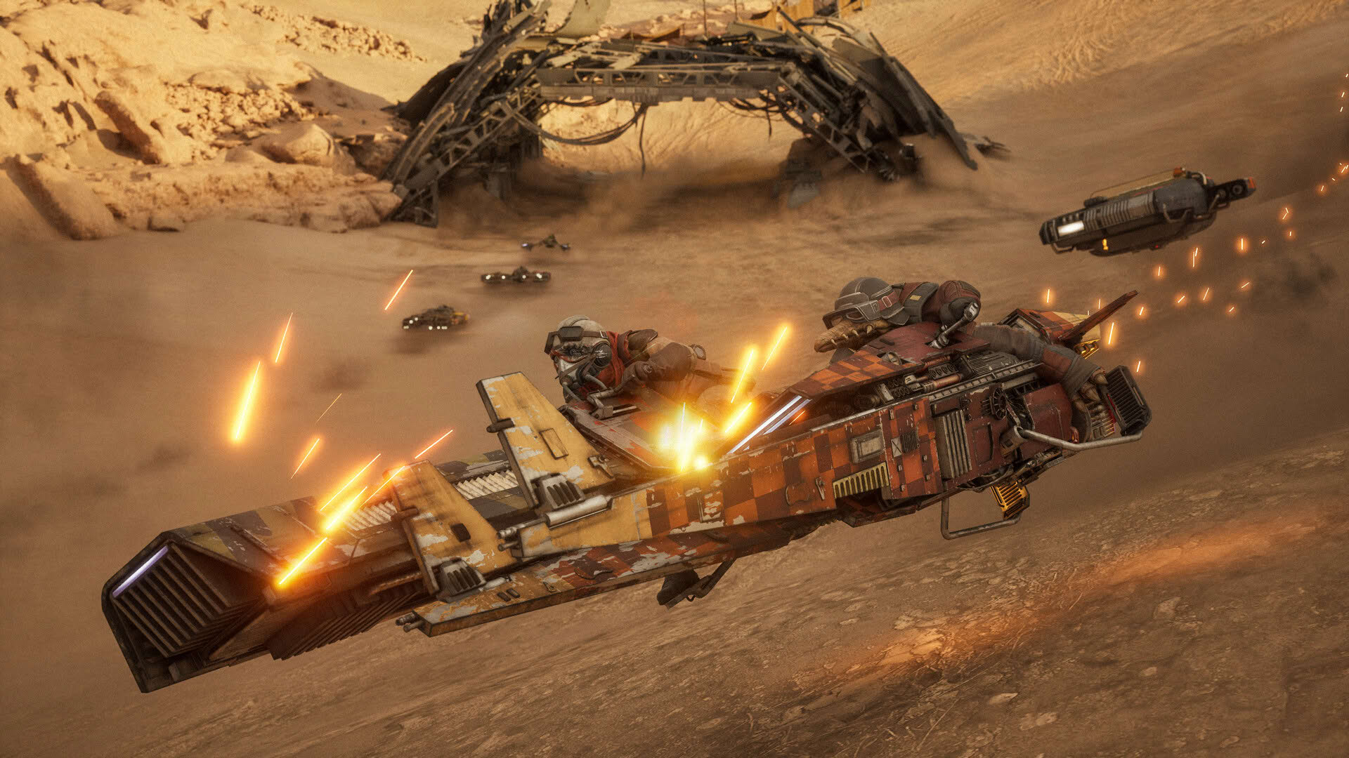 Screenshot for Star Wars: Galactic Racer