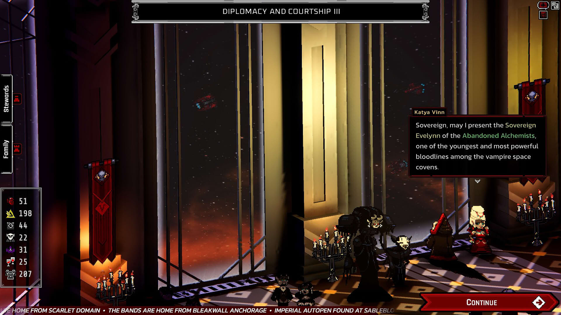 Screenshot for Vampolitics: Vassals of the Void
