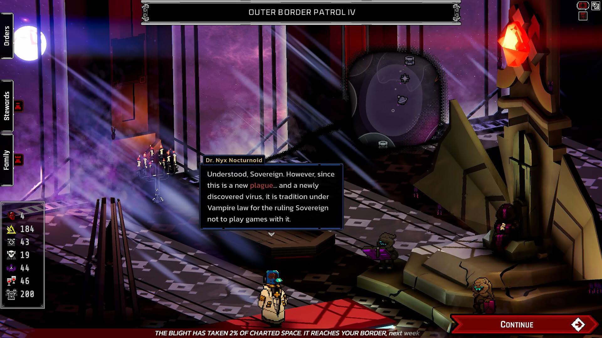 Screenshot for Vampolitics: Vassals of the Void