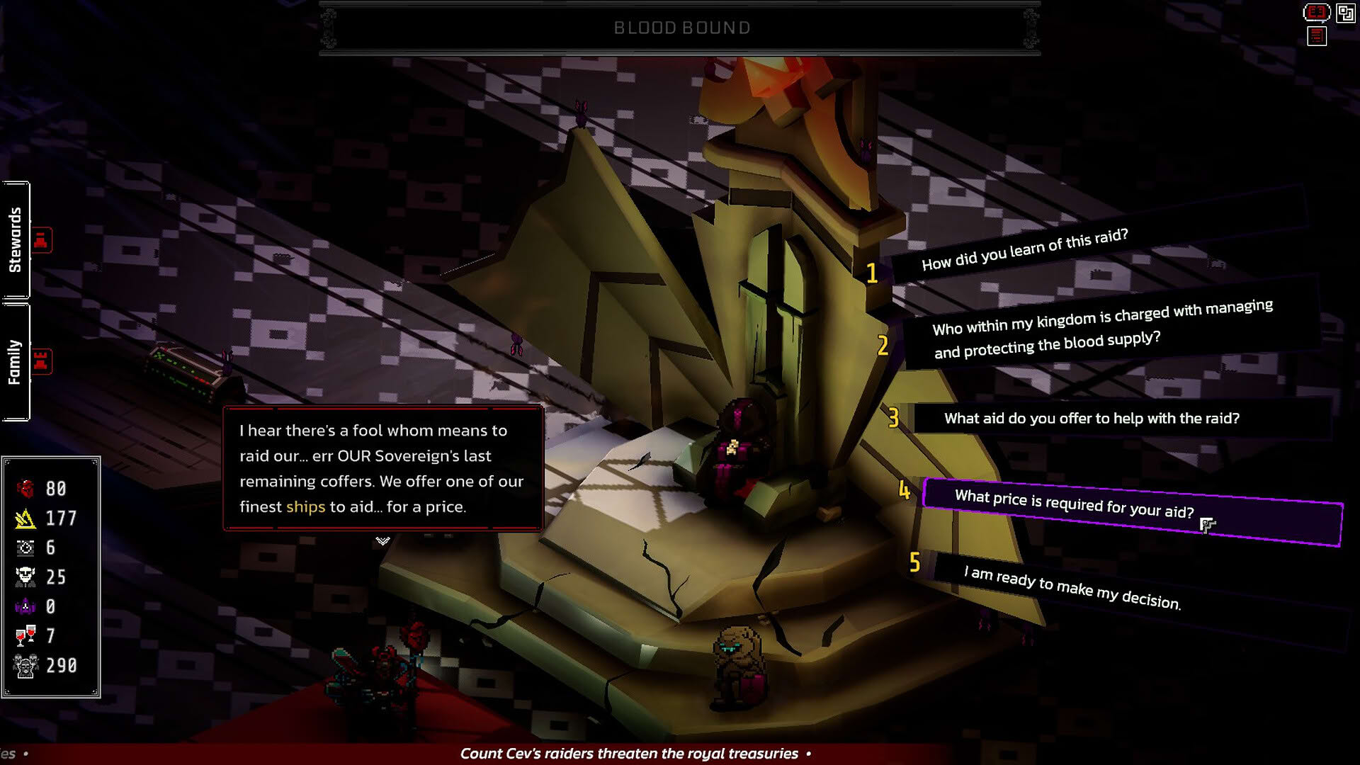 Screenshot for Vampolitics: Vassals of the Void