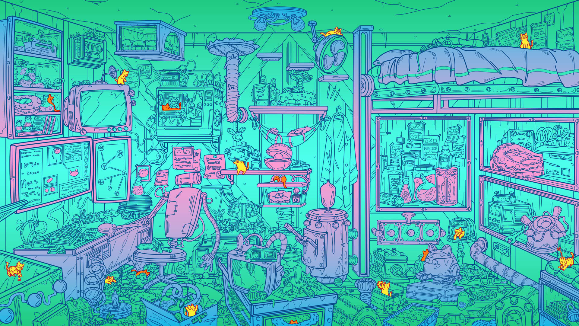 Screenshot for Flats Full of Cats