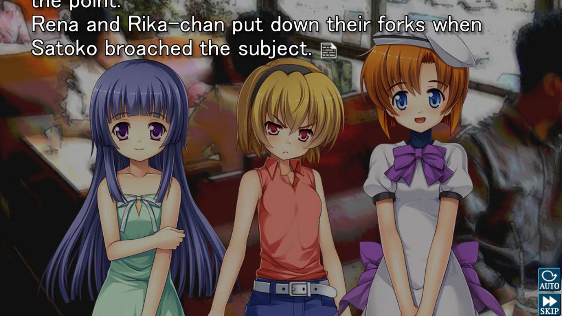 Screenshot for Higurashi When They Cry Hou: Ch.2 Watanagashi