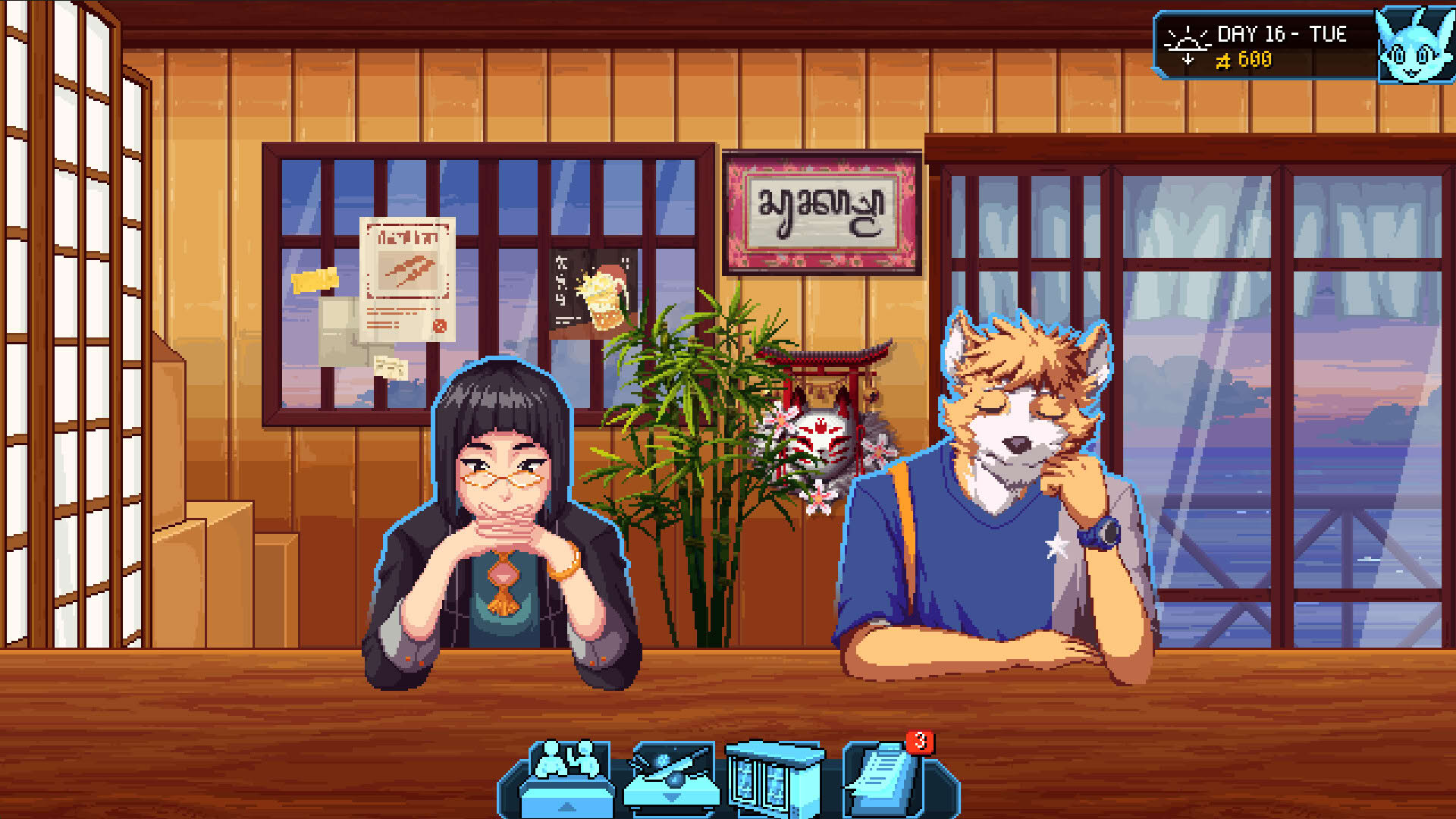 Screenshot for Afterglow Bytes: Reverie by the Shore
