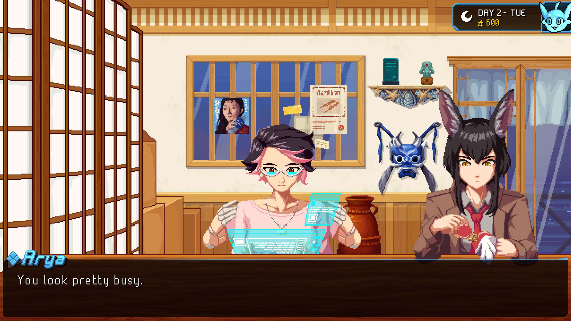 Screenshot for Afterglow Bytes: Reverie by the Shore