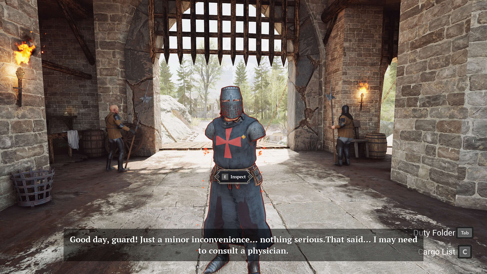 Screenshot for Gate Guard Simulator